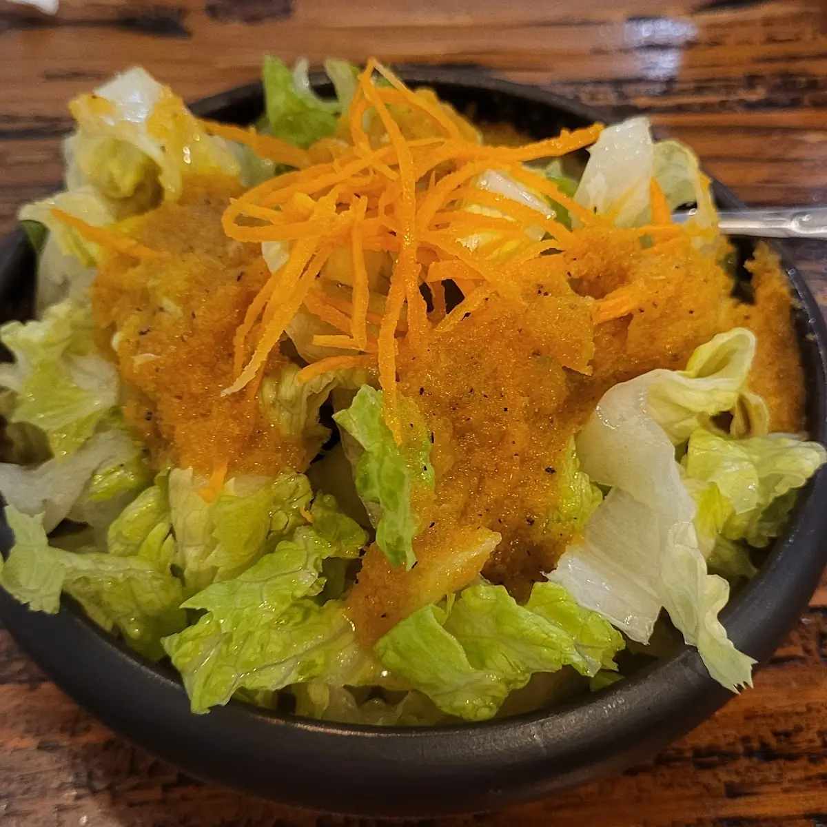 House Salad with Ginger Dressing
