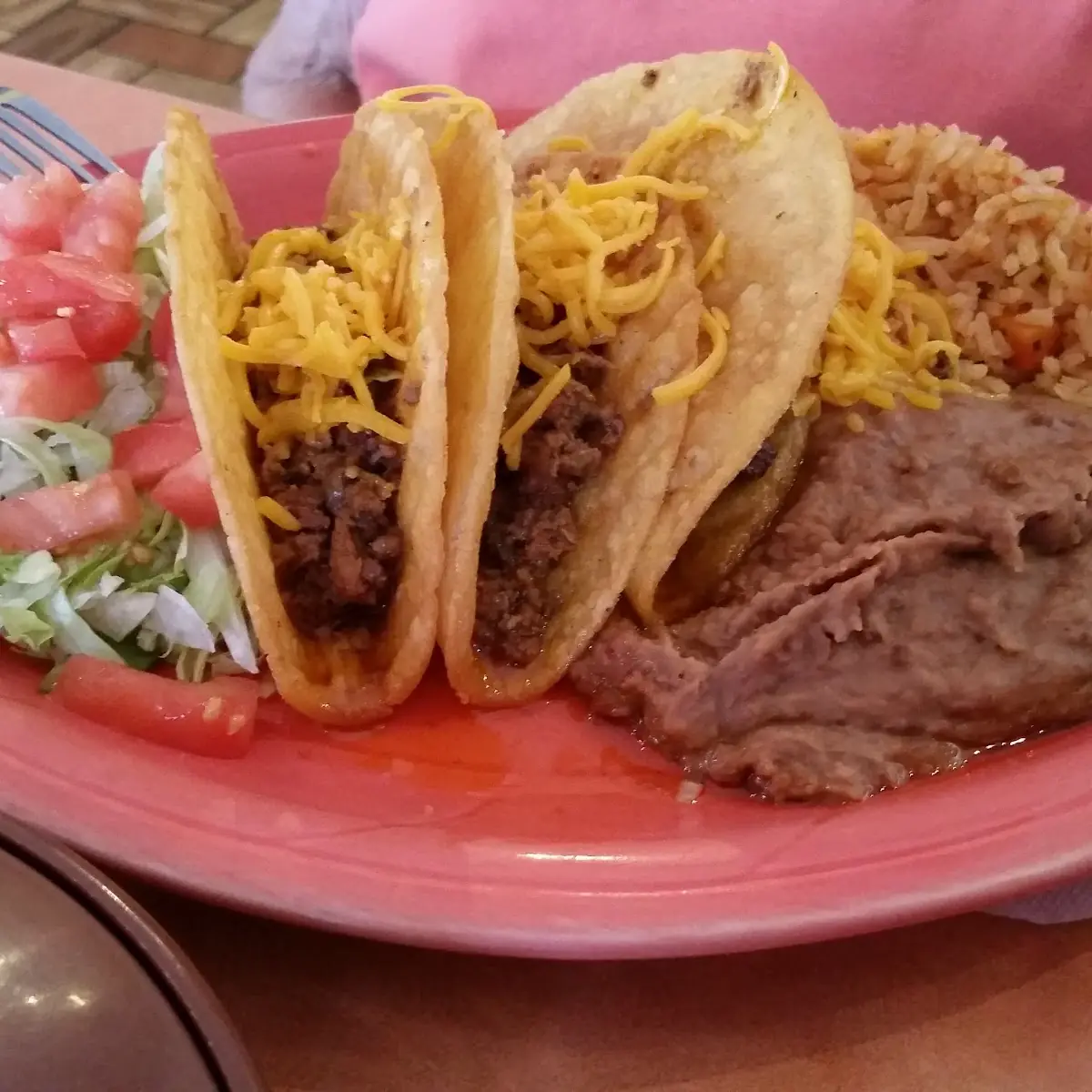 Crispy Taco Plate