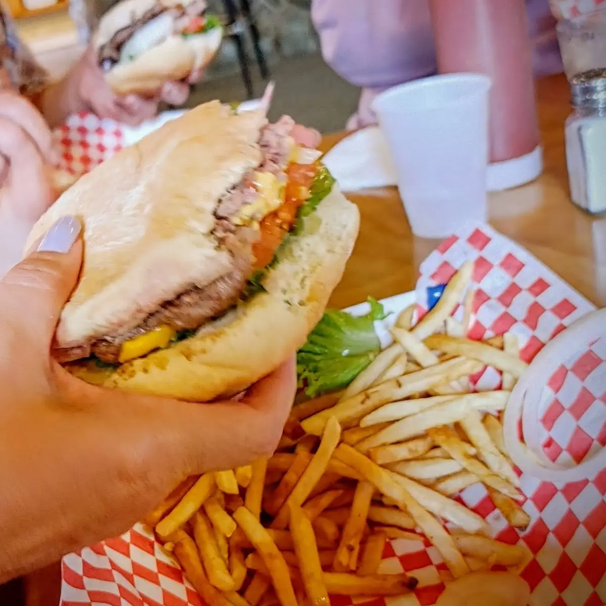 California Burger Medium Rare