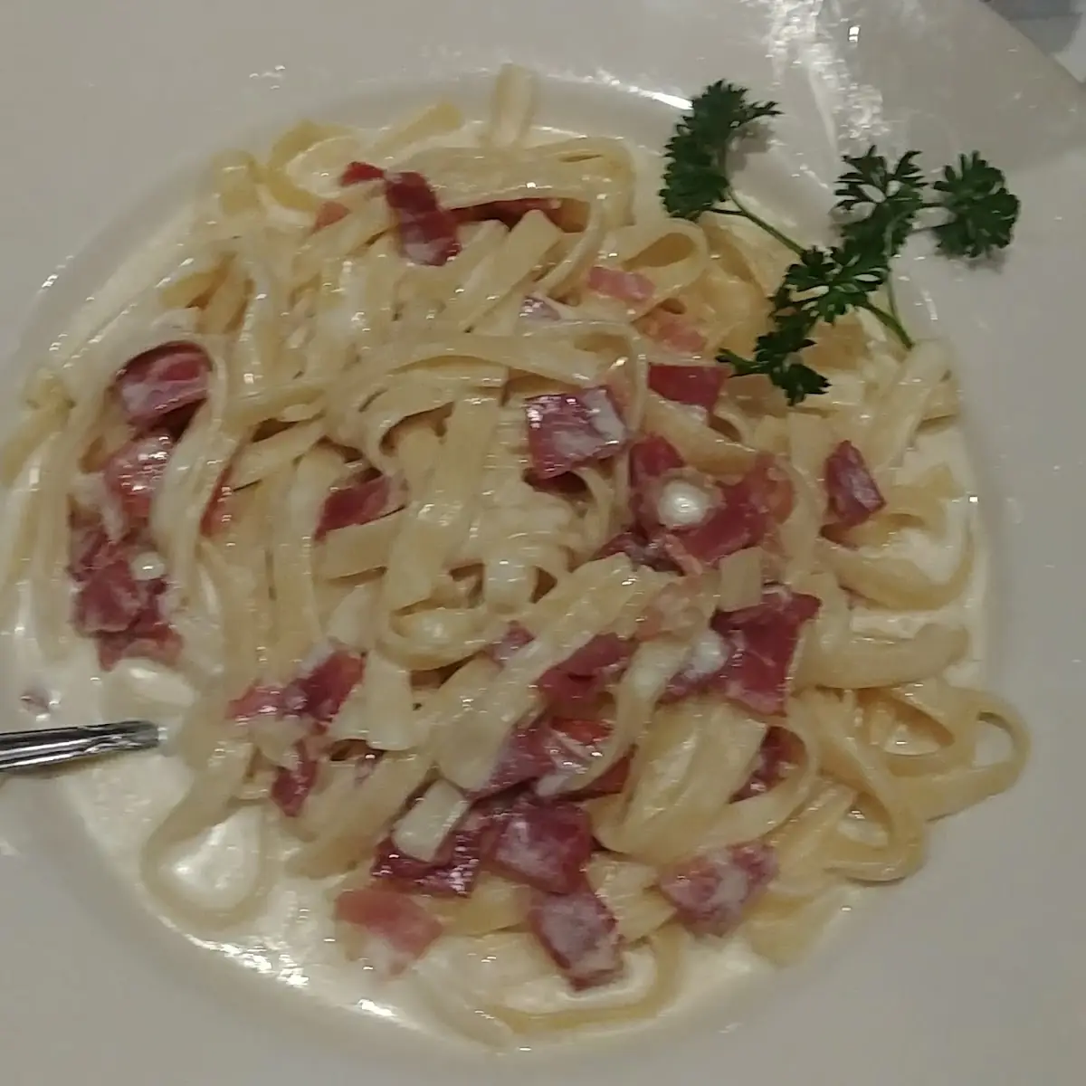 Fettuccine Carbonara
