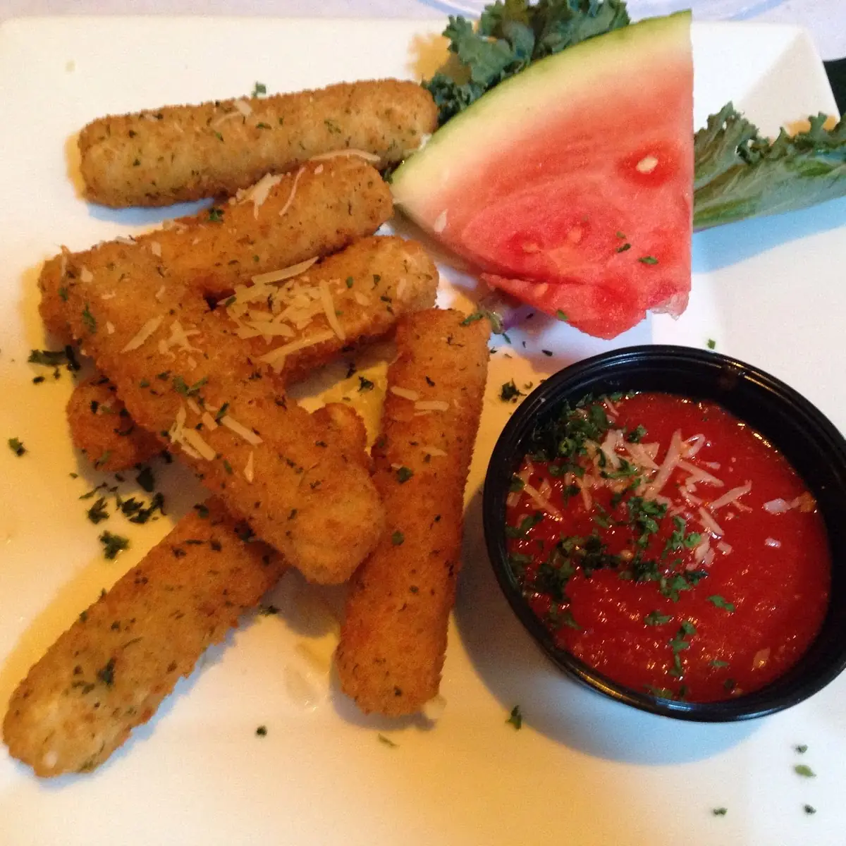 Parmesan Crusted Bread Sticks
