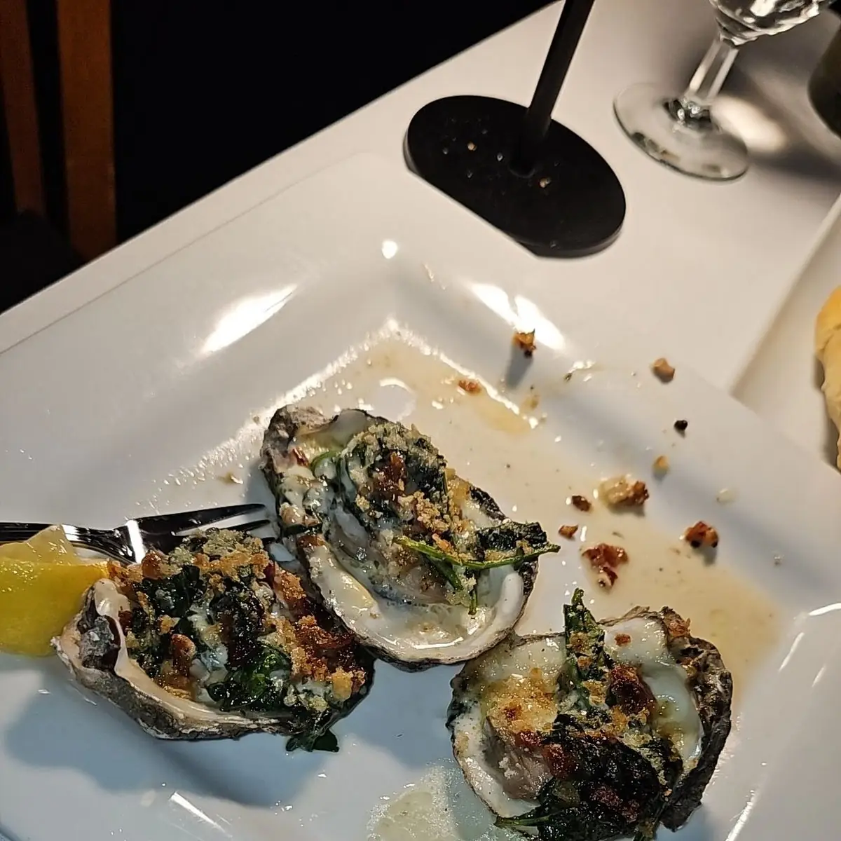 Oysters Rockefeller