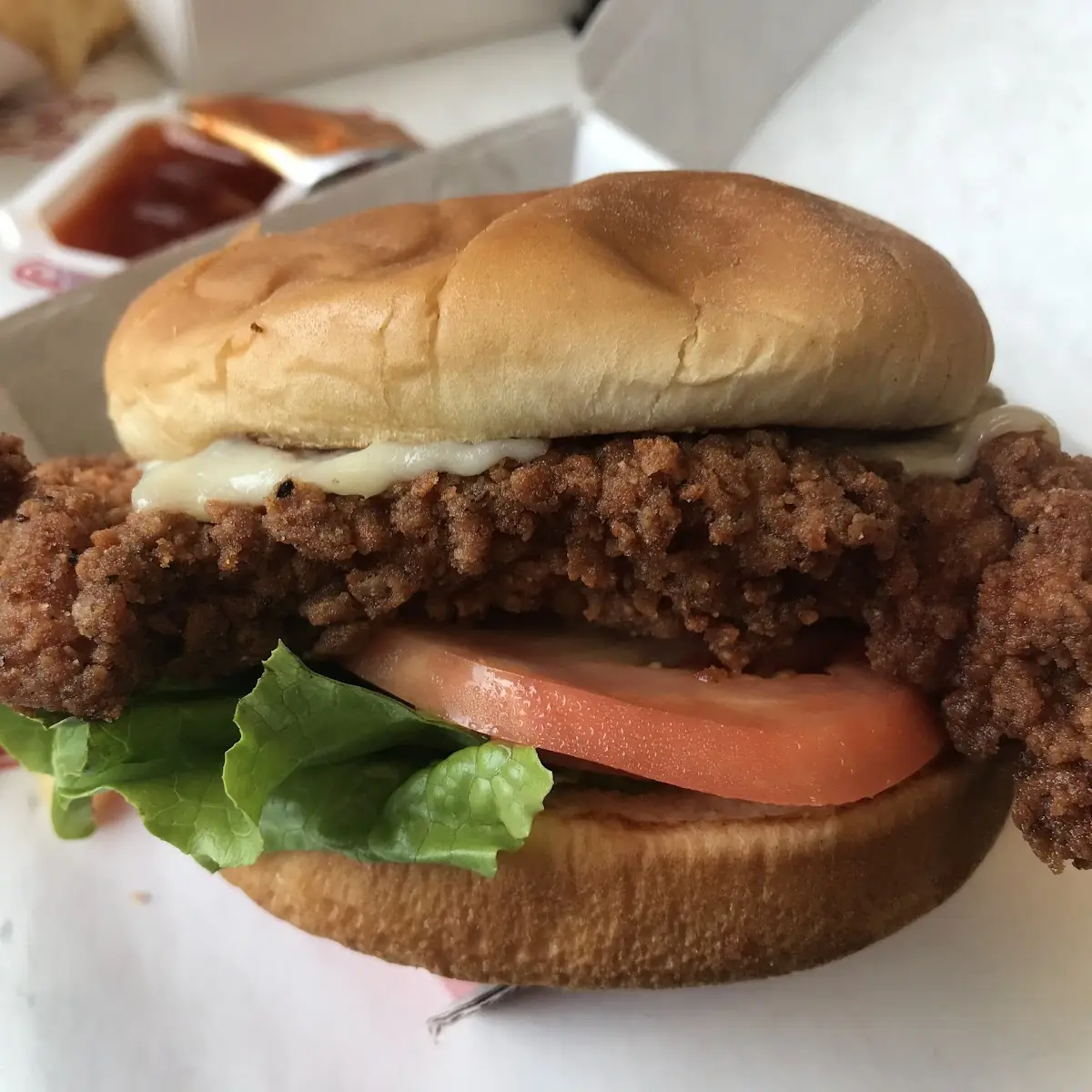 Deluxe Spicy Chicken Sandwich with Pepperjack