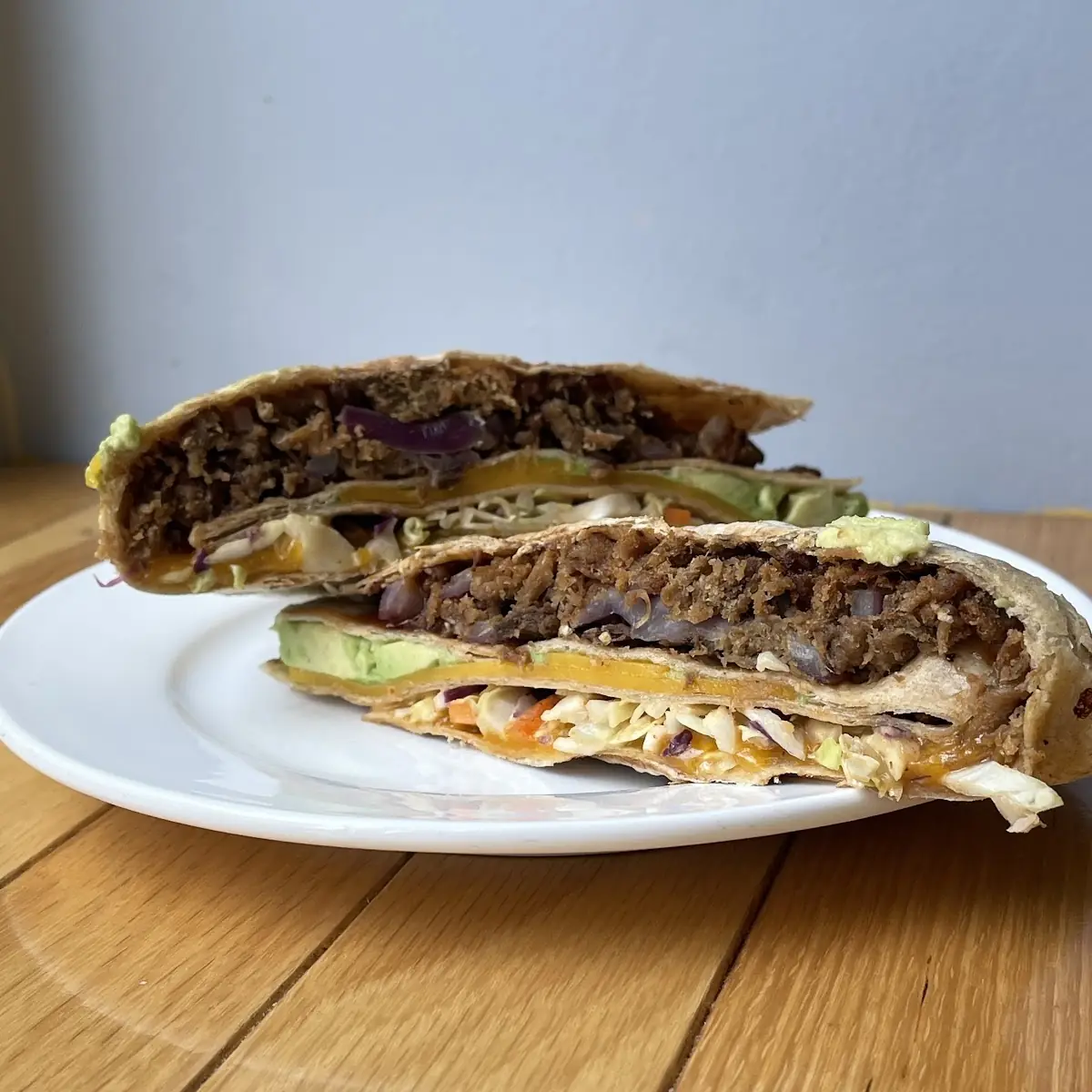 Steak Quesadilla and Avocado