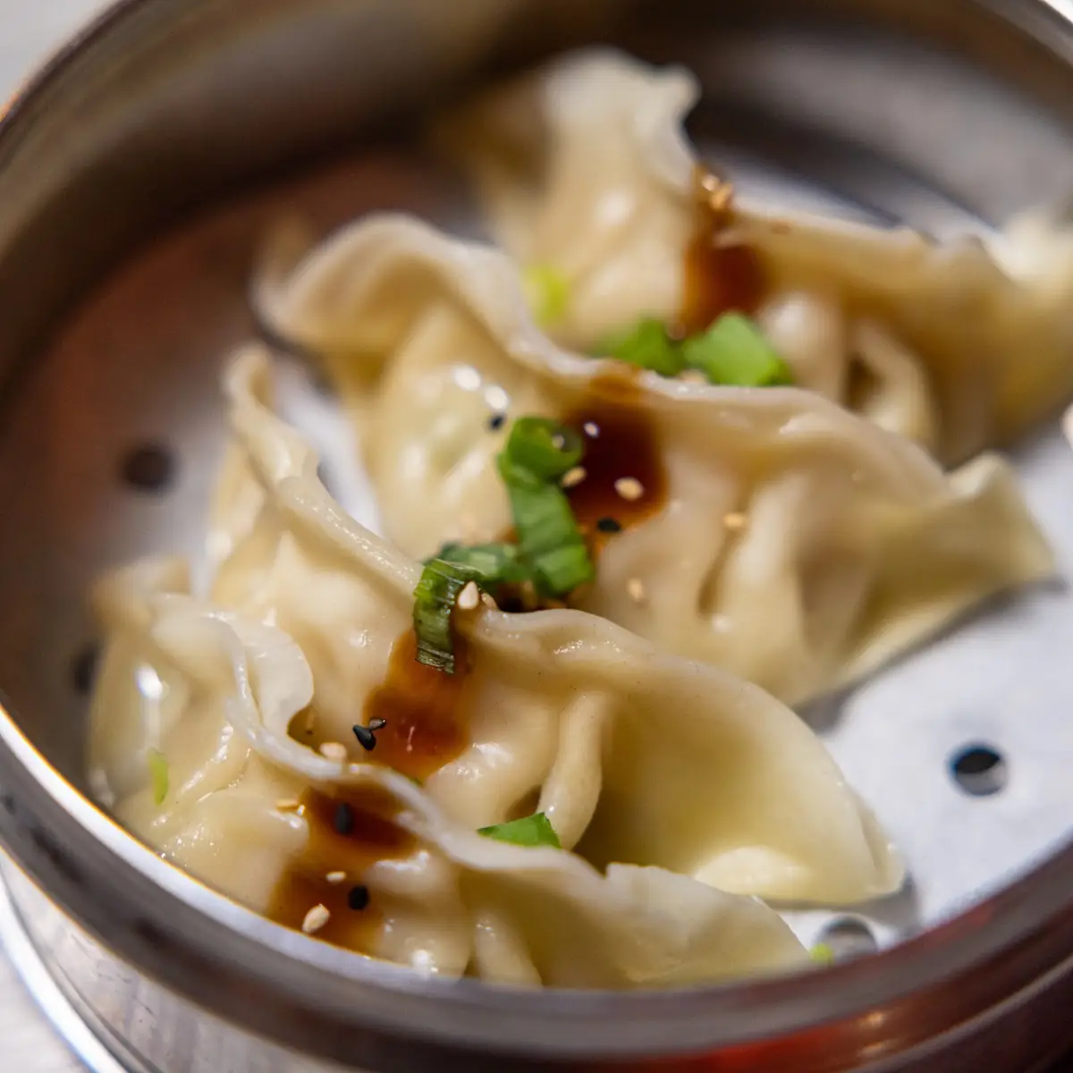 Ginger Chicken Dumplings