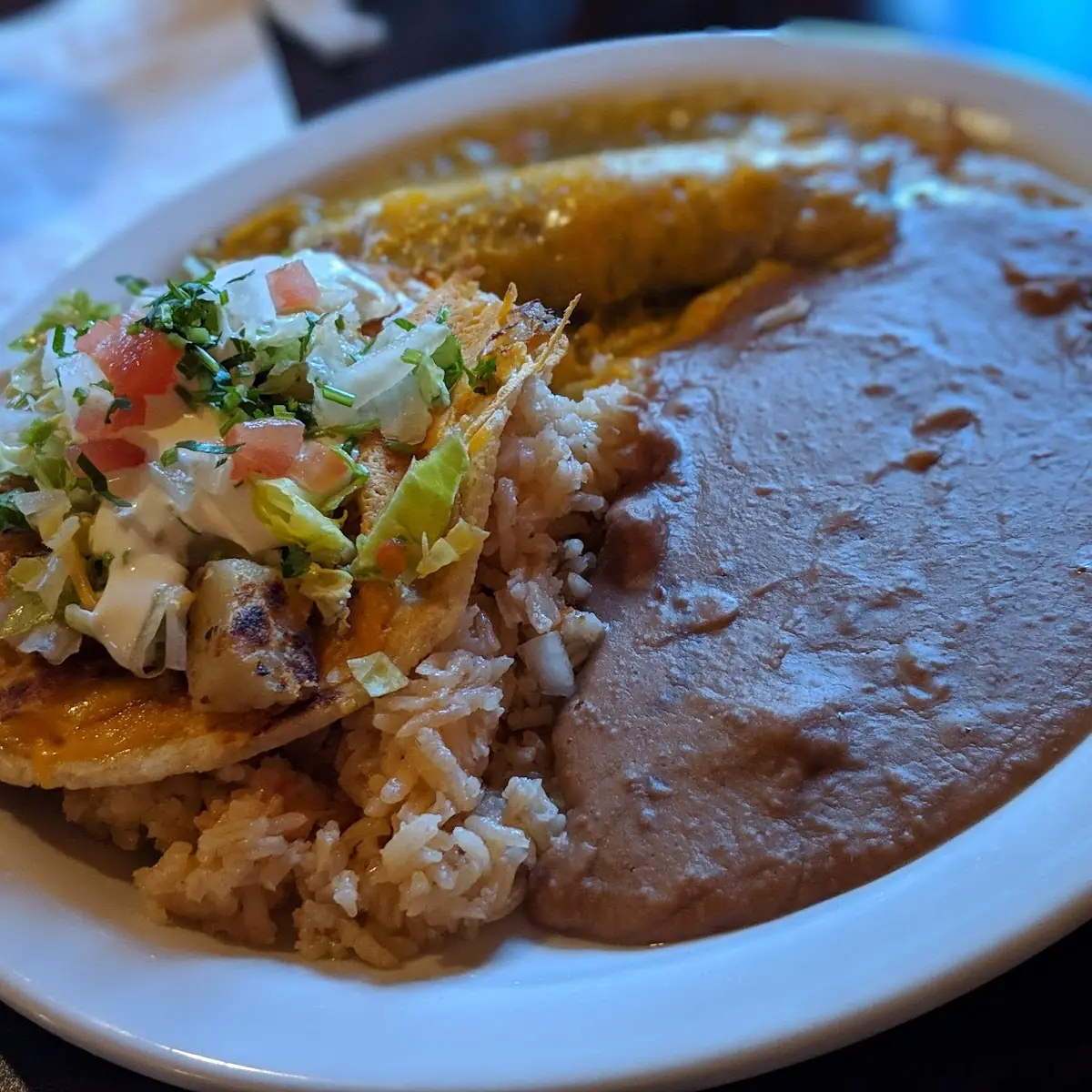 Dos Tacos Combo Plate
