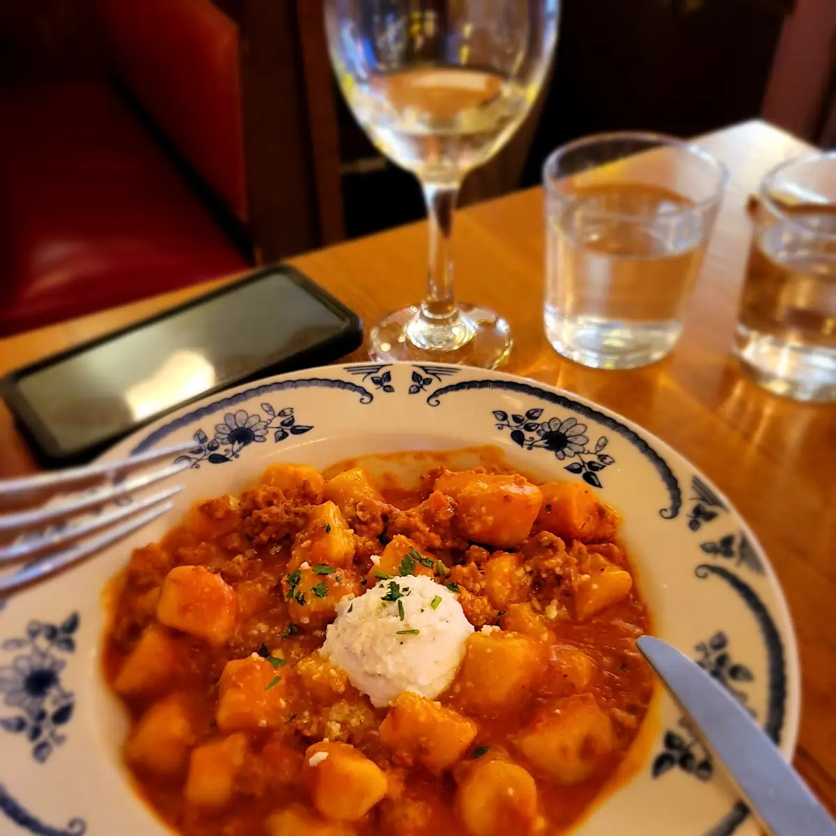 Gnocchi Bolognese