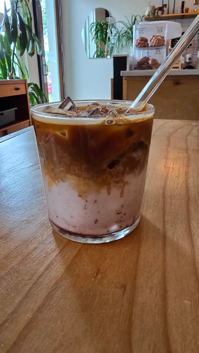 Jam Latte Iced