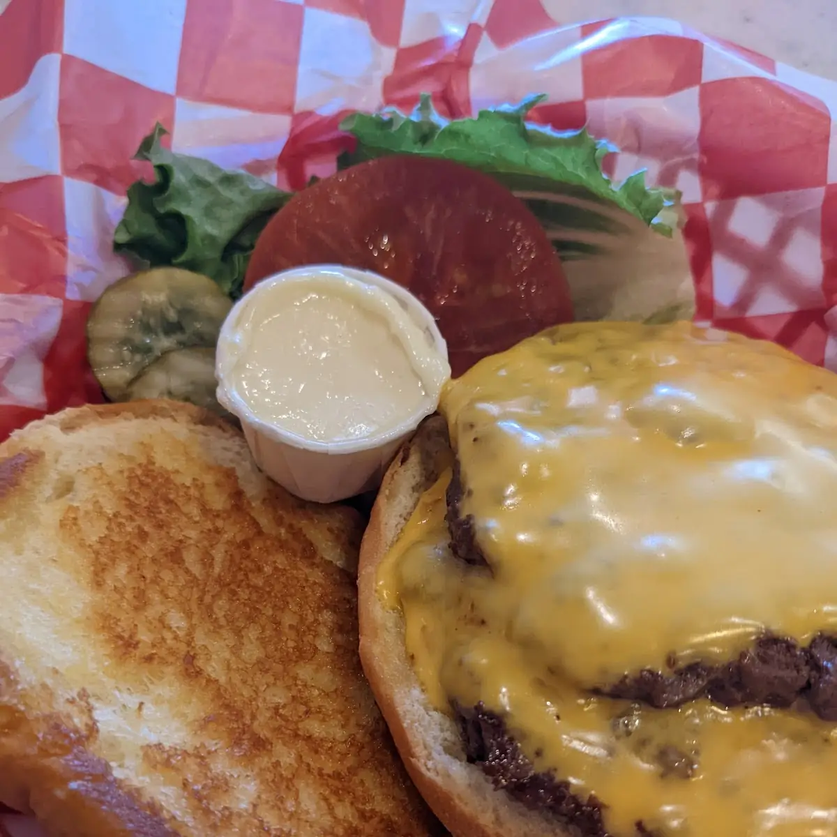 California Double Cheeseburger