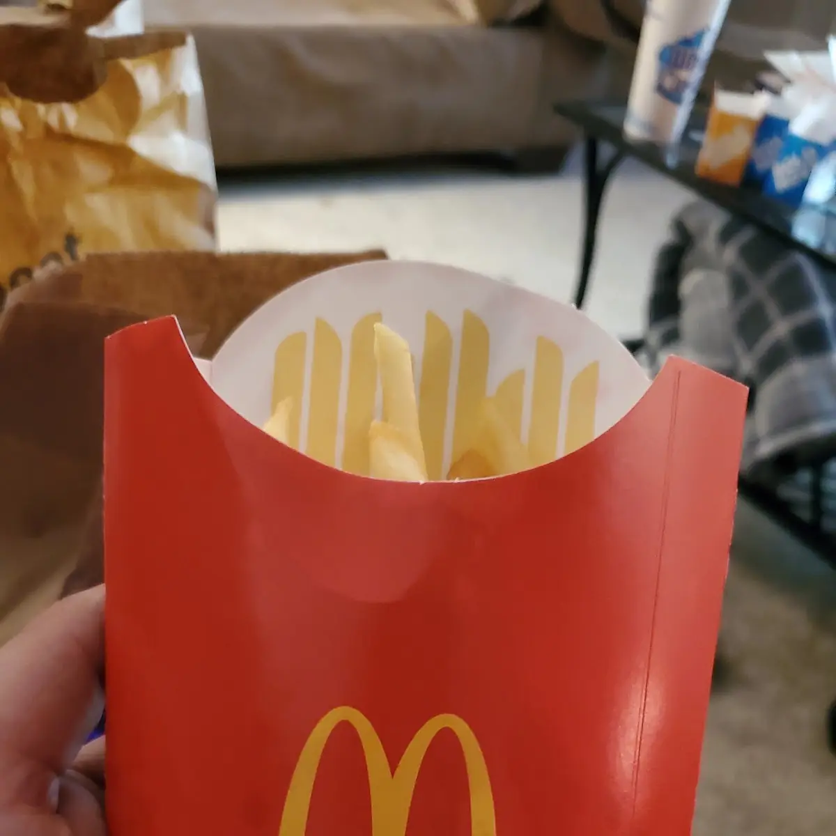 Severely Underfilled Large Fry