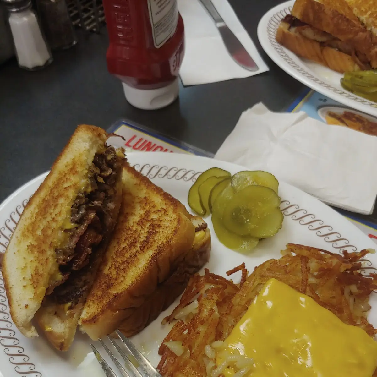 Texas Bacon Cheese Steak mmmmm