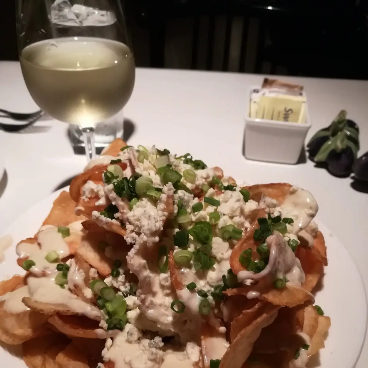 House Chips with Blue Cheese