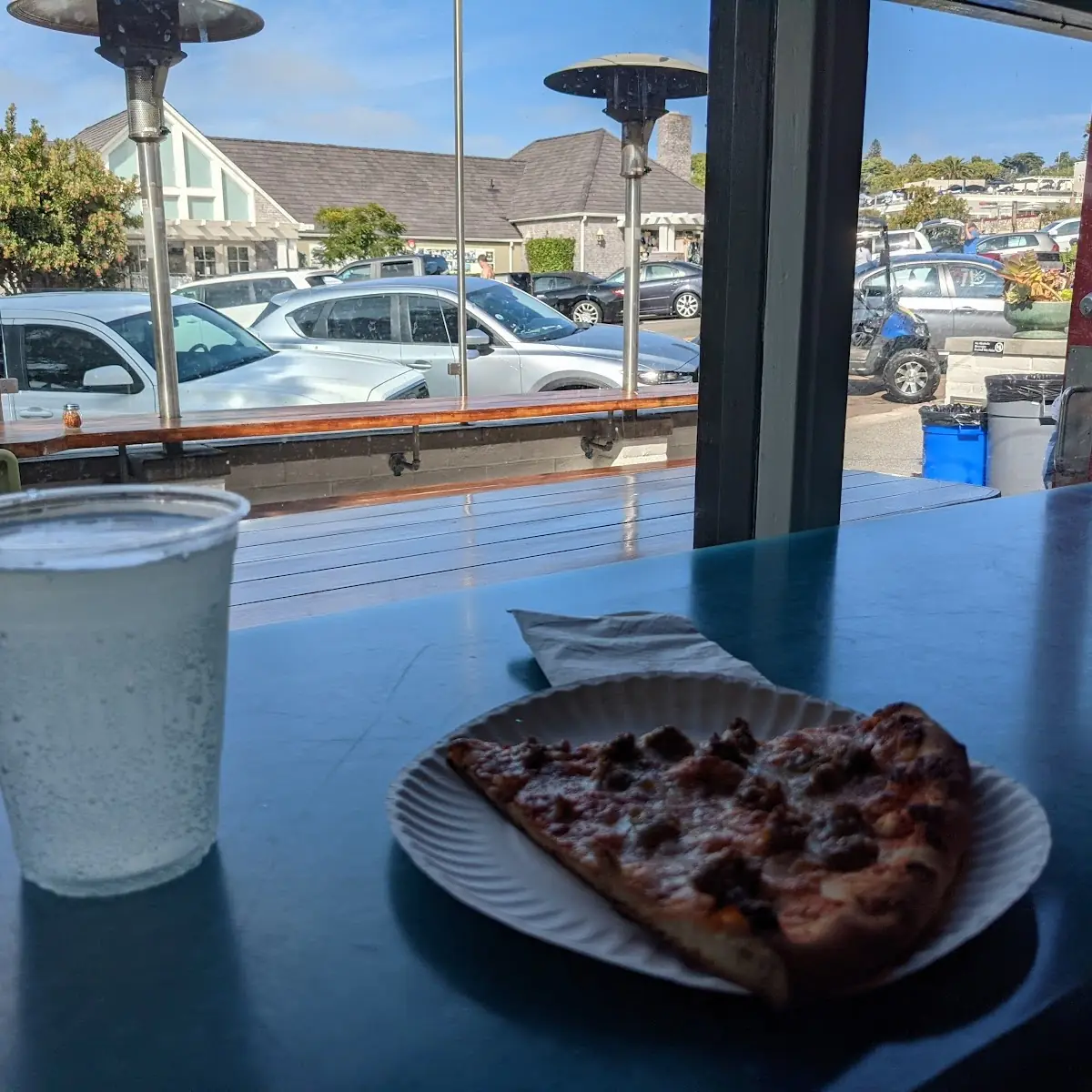 Slice of Sausage Pizza