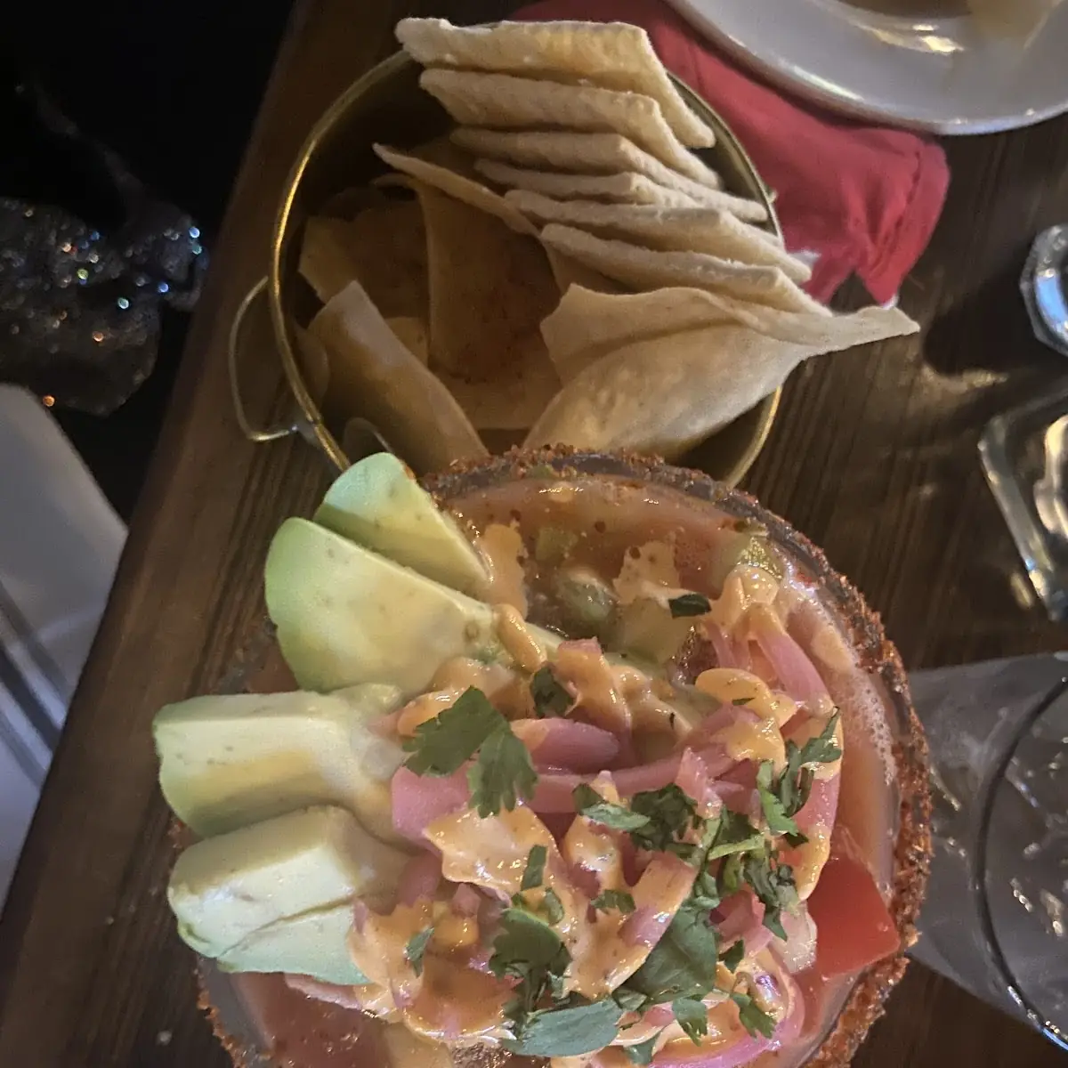Mezquite Seared Ahi Tostada