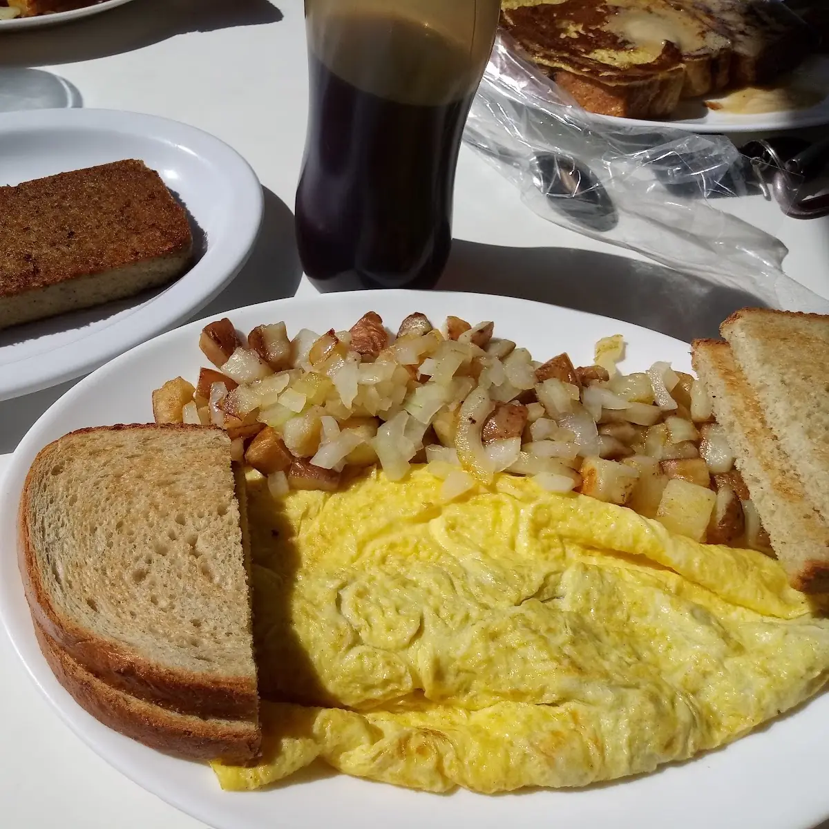 Meat Lovers Omelette Scrapple