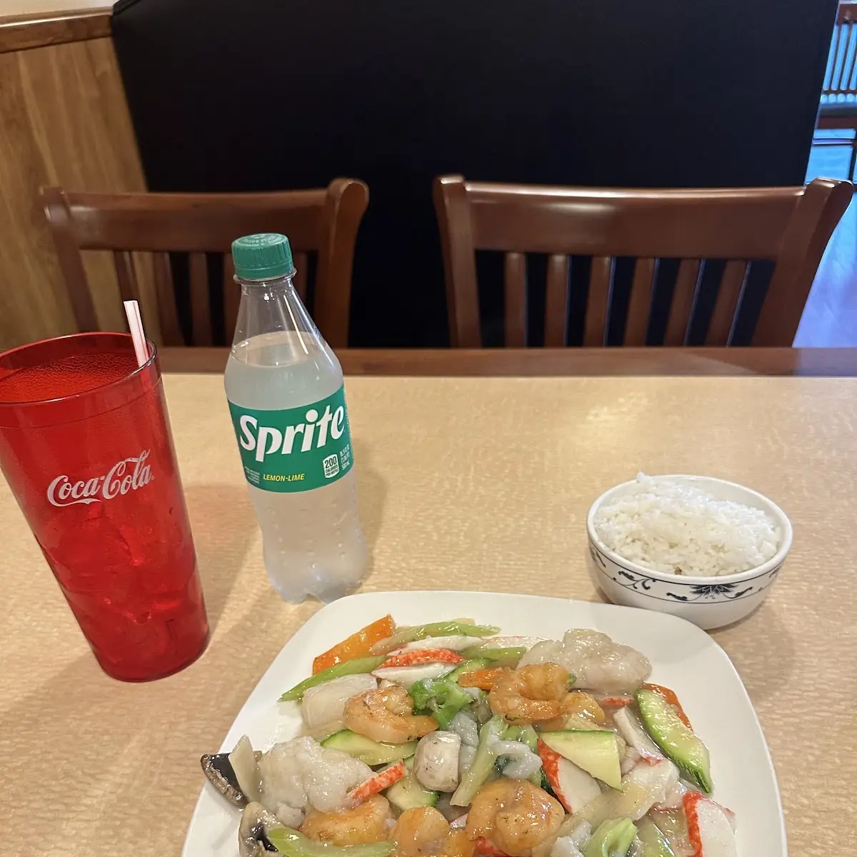 Seafood Delight with Mixed Vegetables