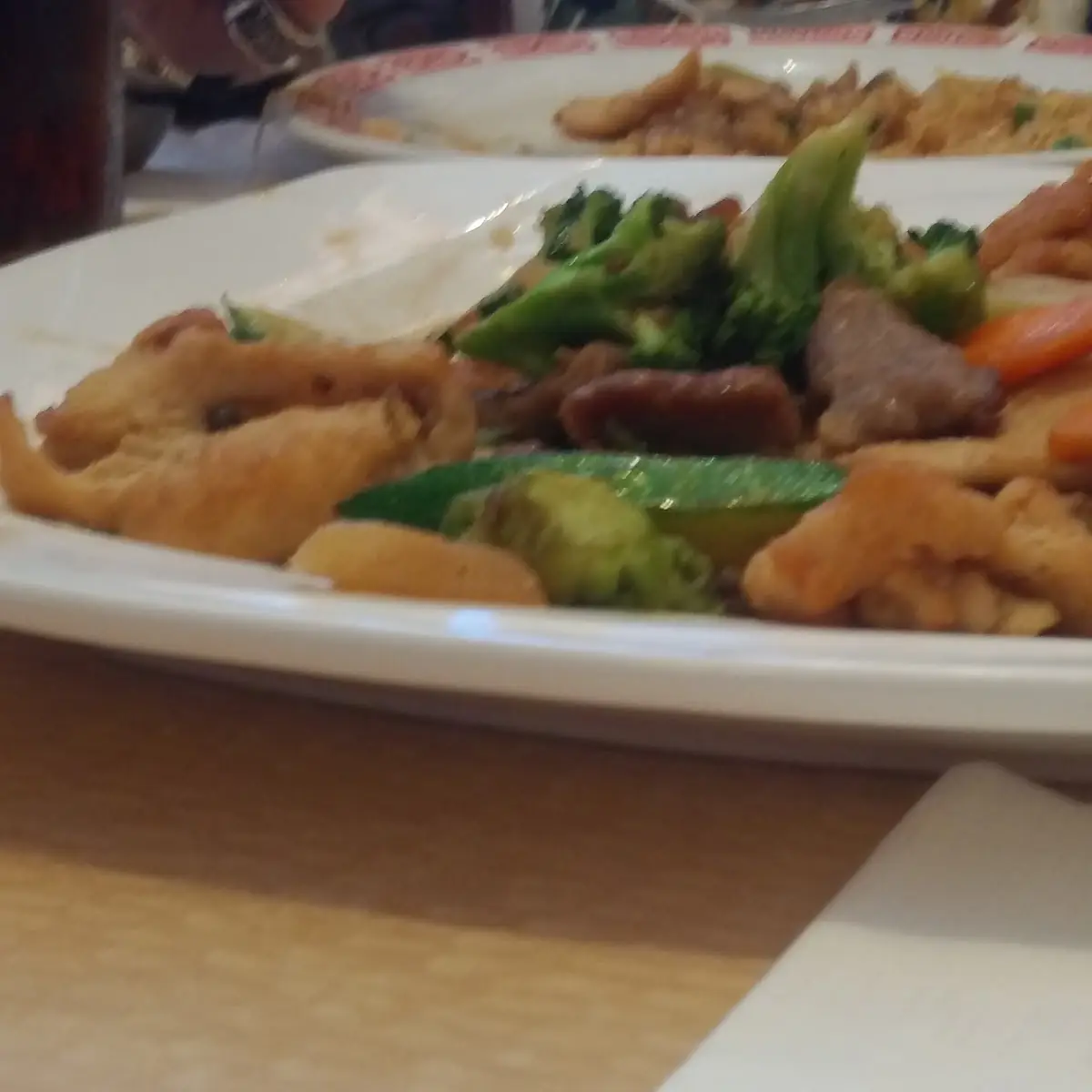 Sesame Chicken Fried Rice Noodles