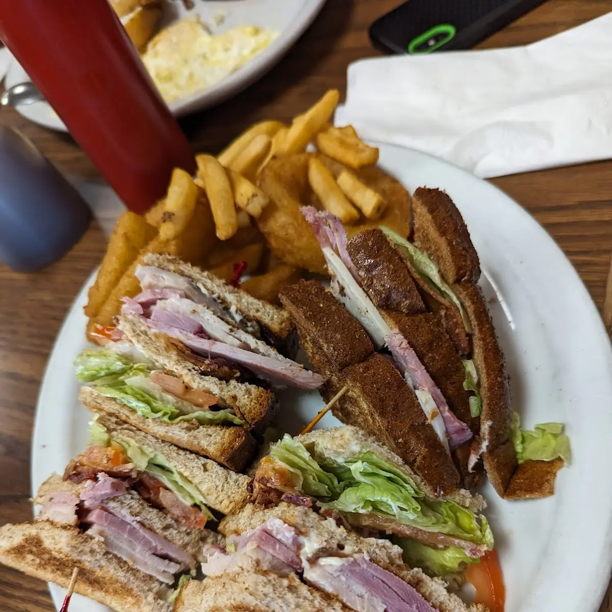 Club Ham Turkey Bacon & Cheese