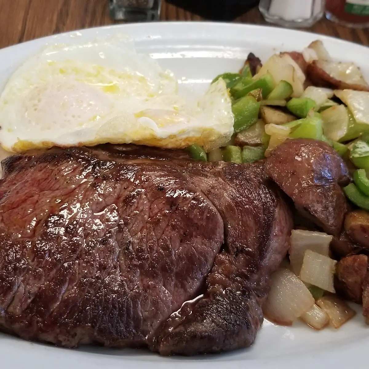 Steak Top Sirloin & 2 Eggs