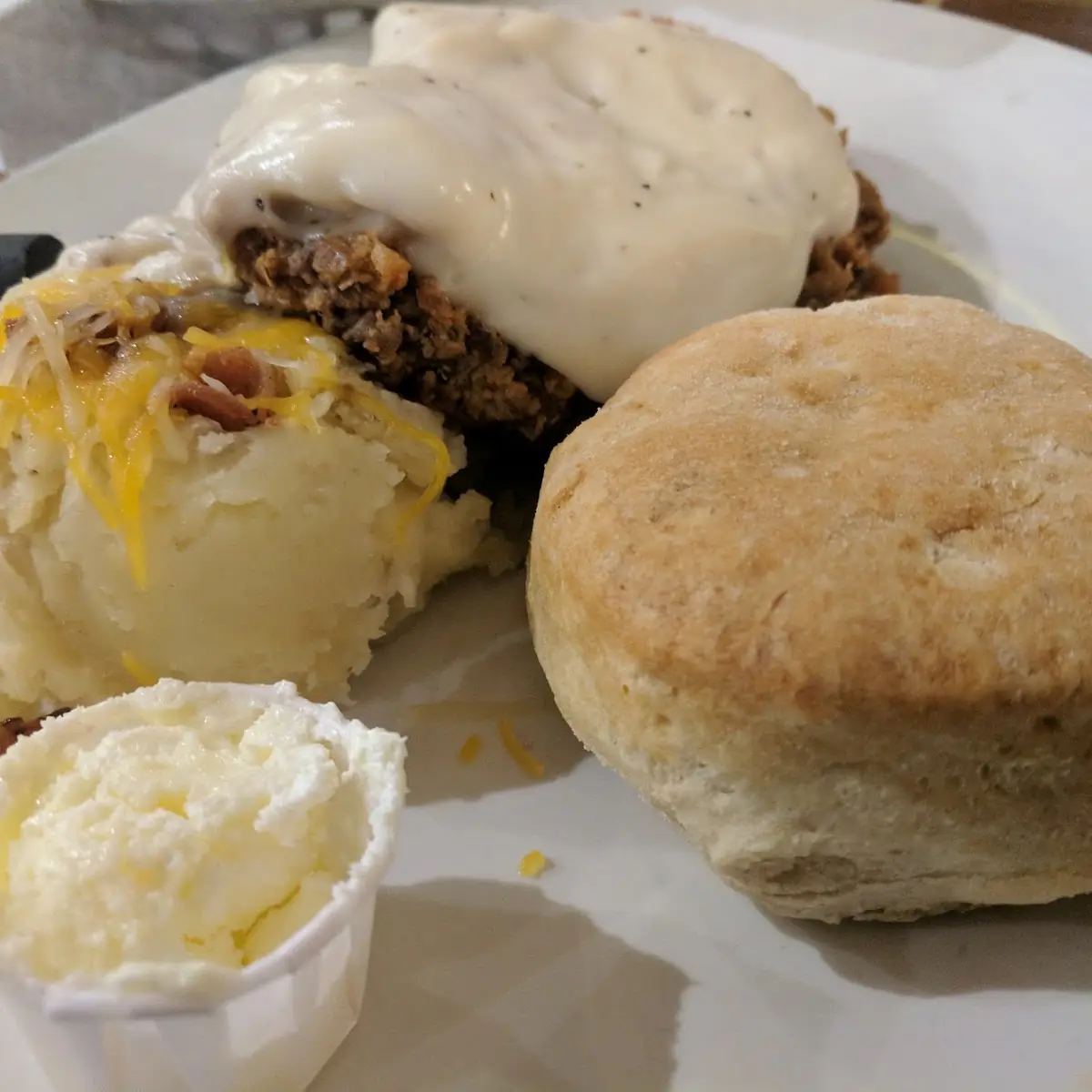 Biscuits Eggs Sausage & Gravy