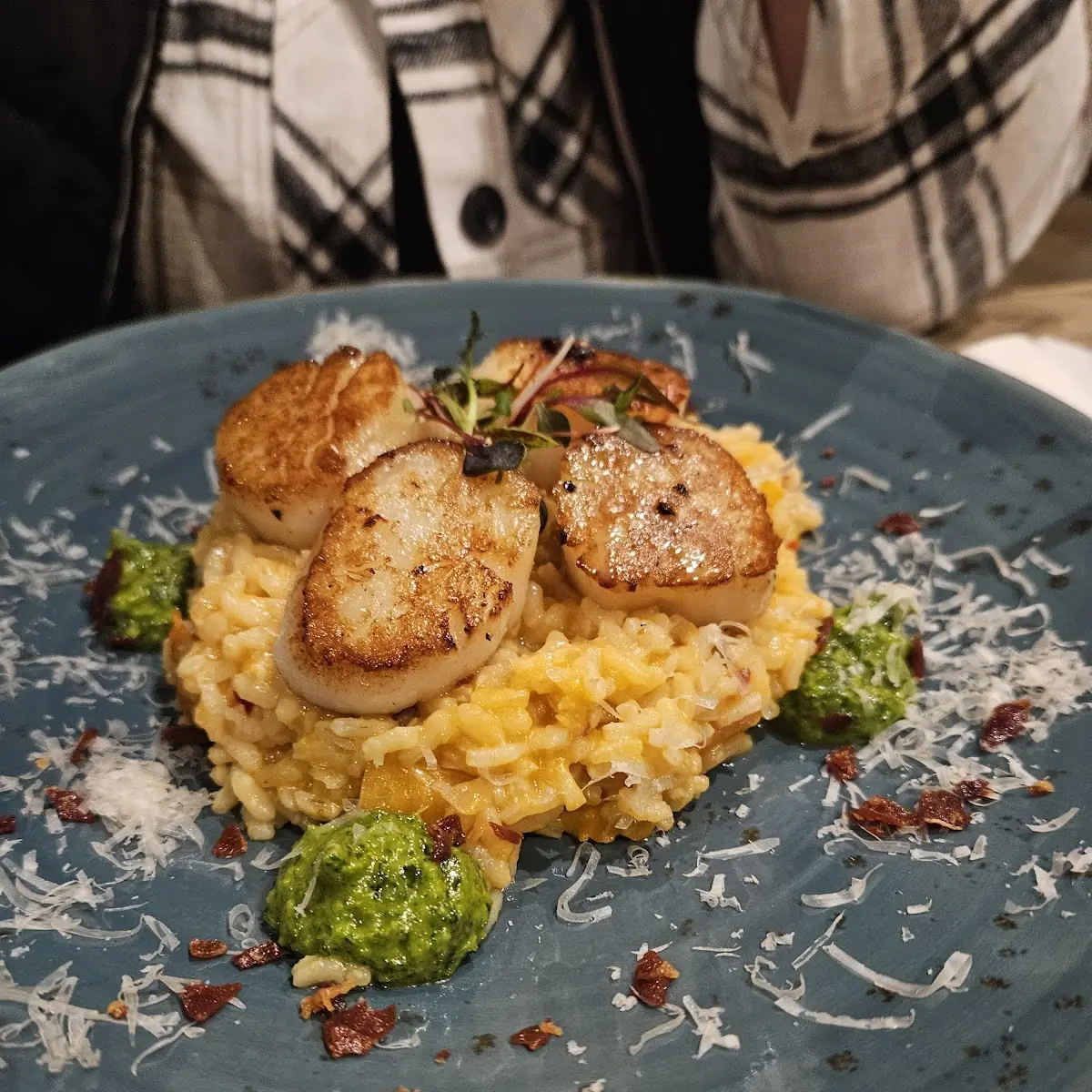 Plancha Seared Jumbo Sea Scallops