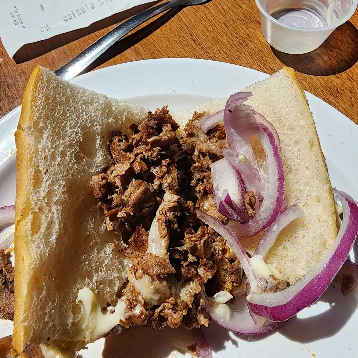 Philly Cheese Steak with Onions
