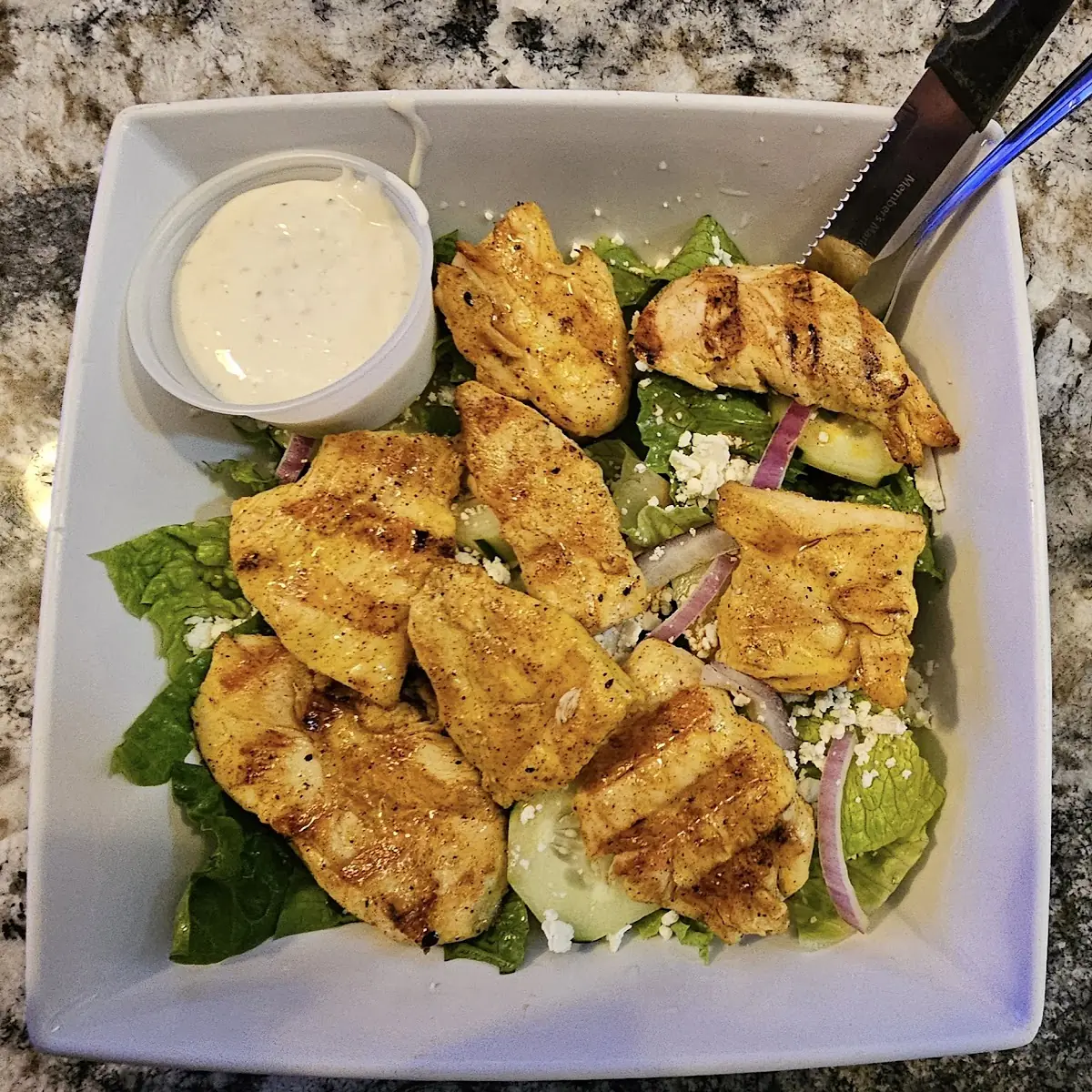 Chicken Greek Salad