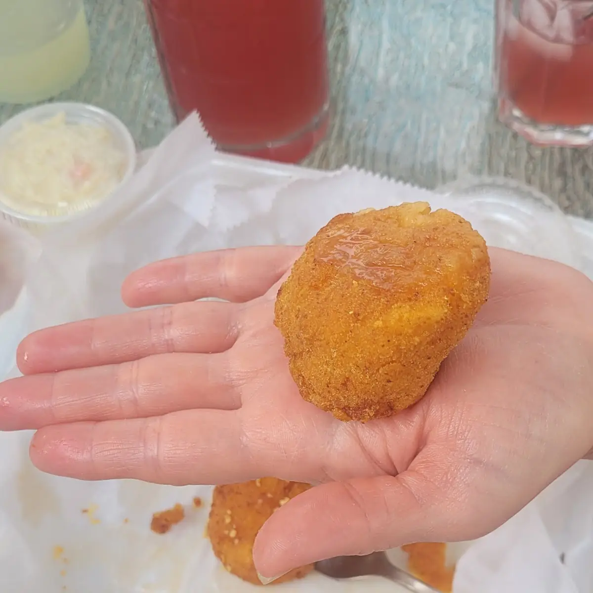Large Fried Scallops