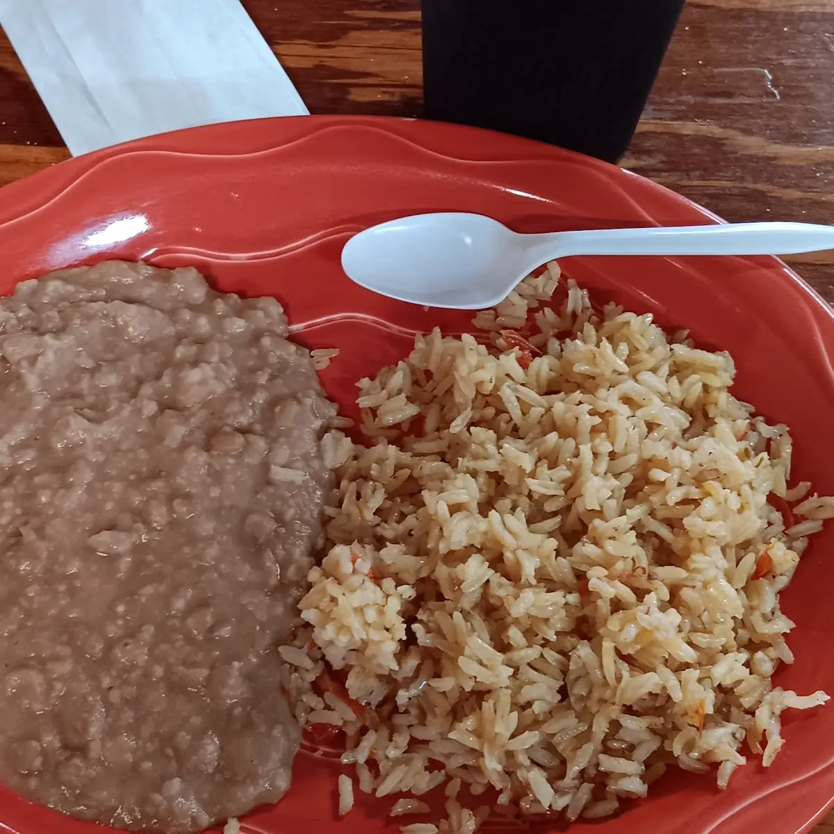 Refried Beans and Rice