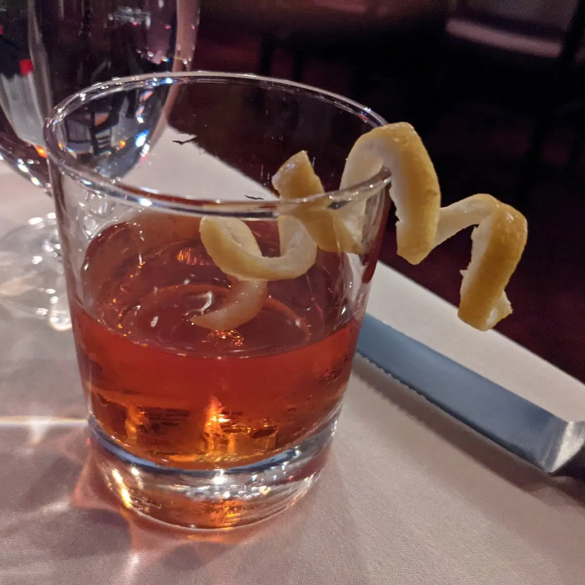 Toasted Old Fashioned