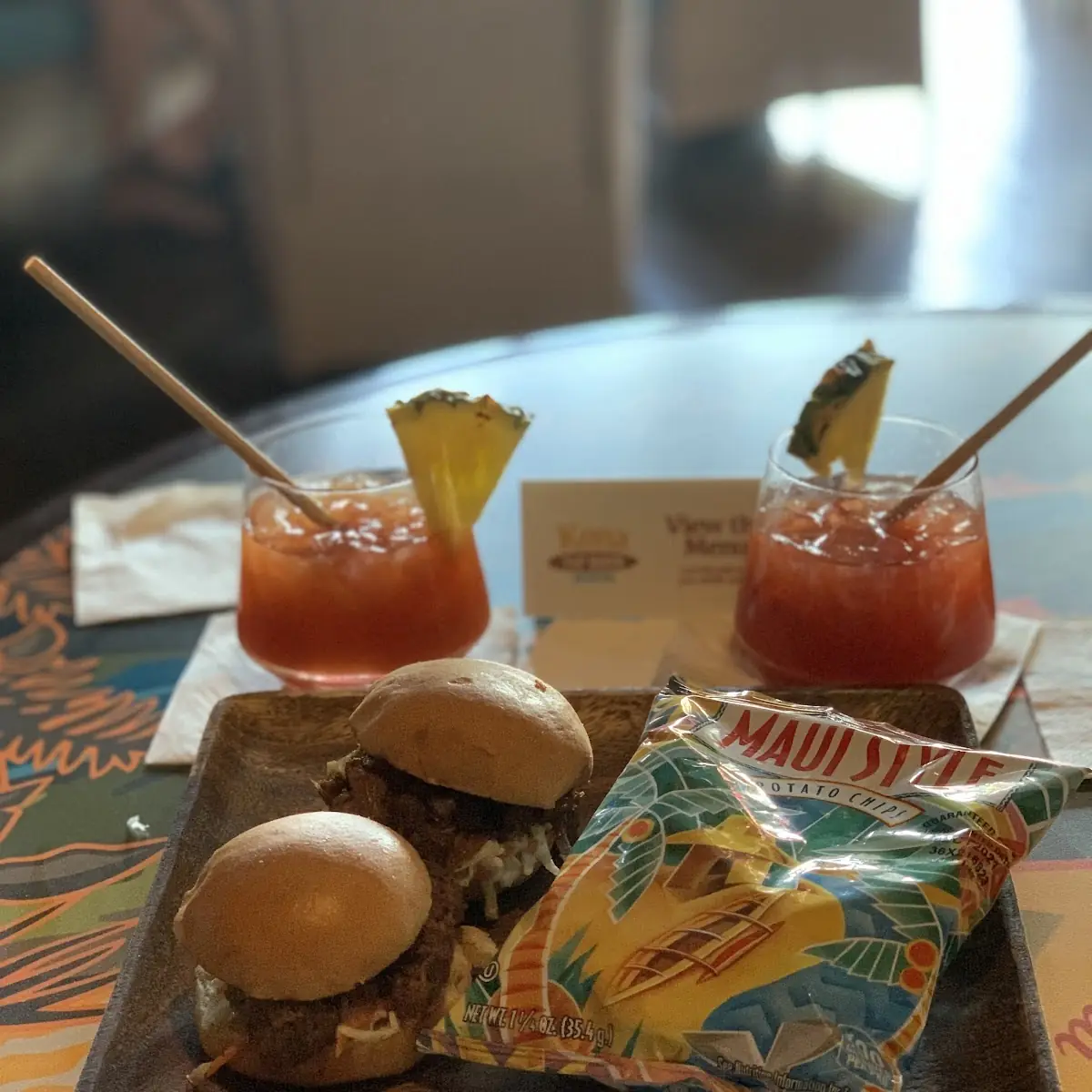 Pulled Pork Sliders with Chips