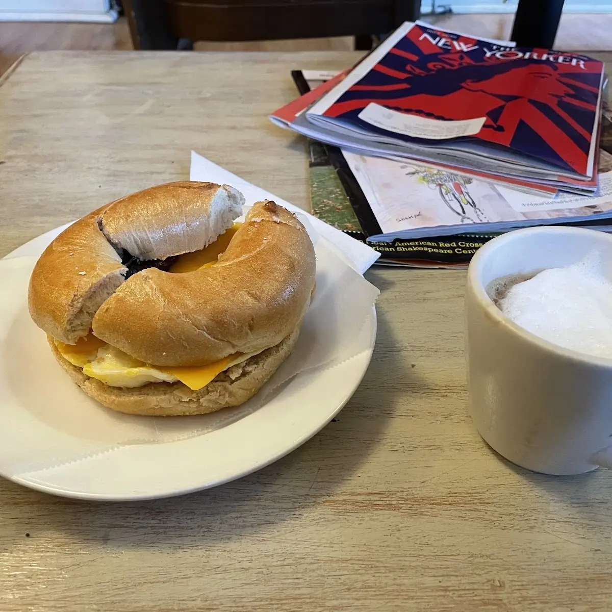 Bacon Egg and Cheese Bagel