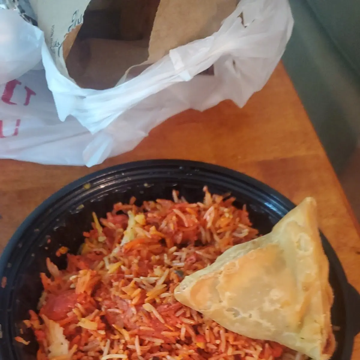 Chili Chicken Biryani