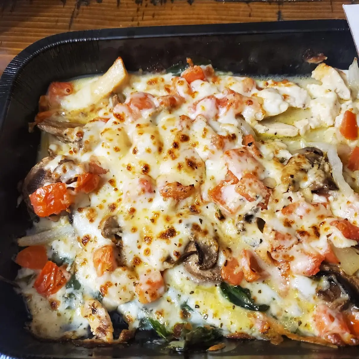 Chicken Alfredo Bowl