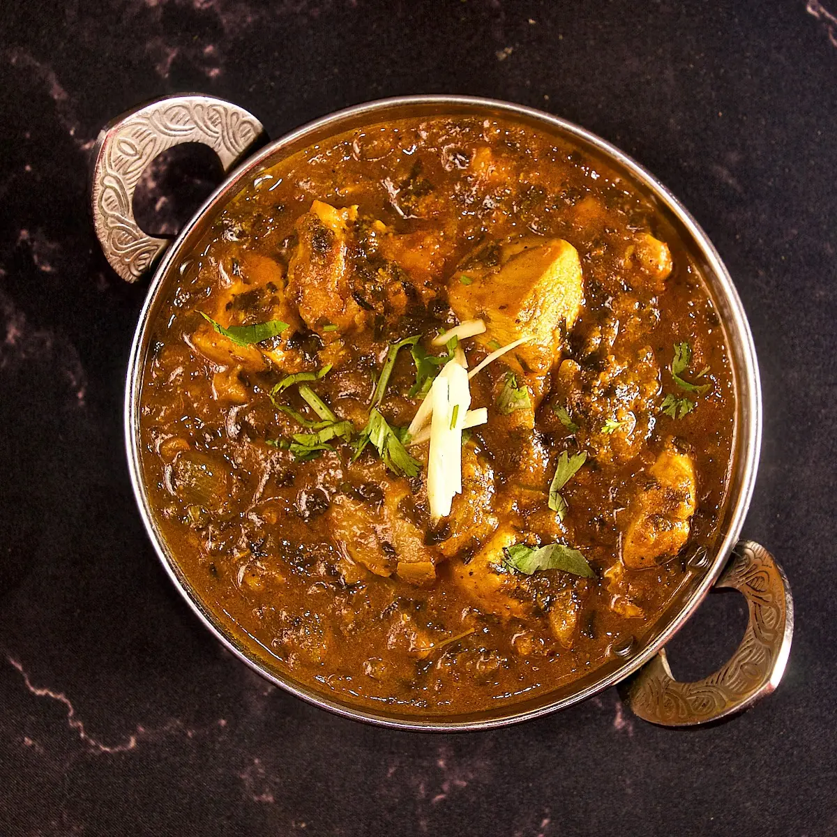 Methi Garlic Chicken