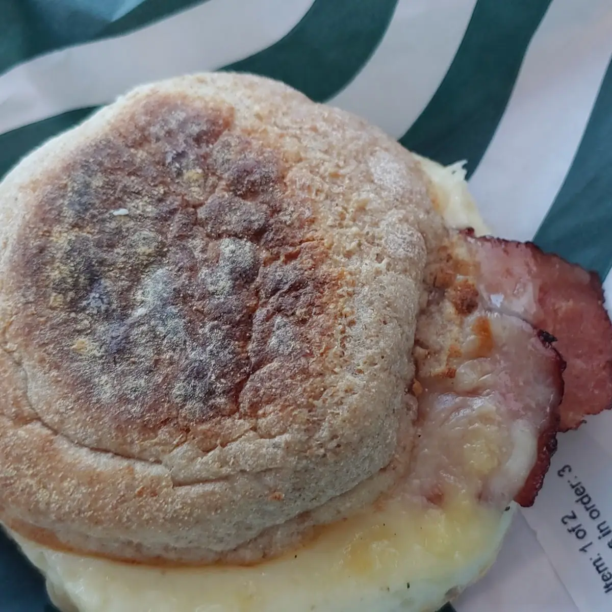 Reduced-Fat Turkey Bacon & Cage Free Egg White Sandwich
