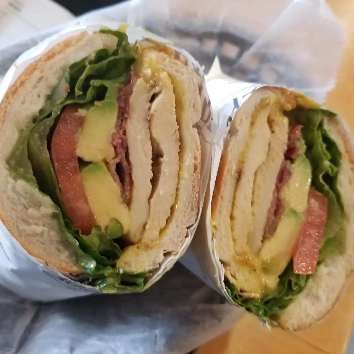 Avocado Chicken Sandwich