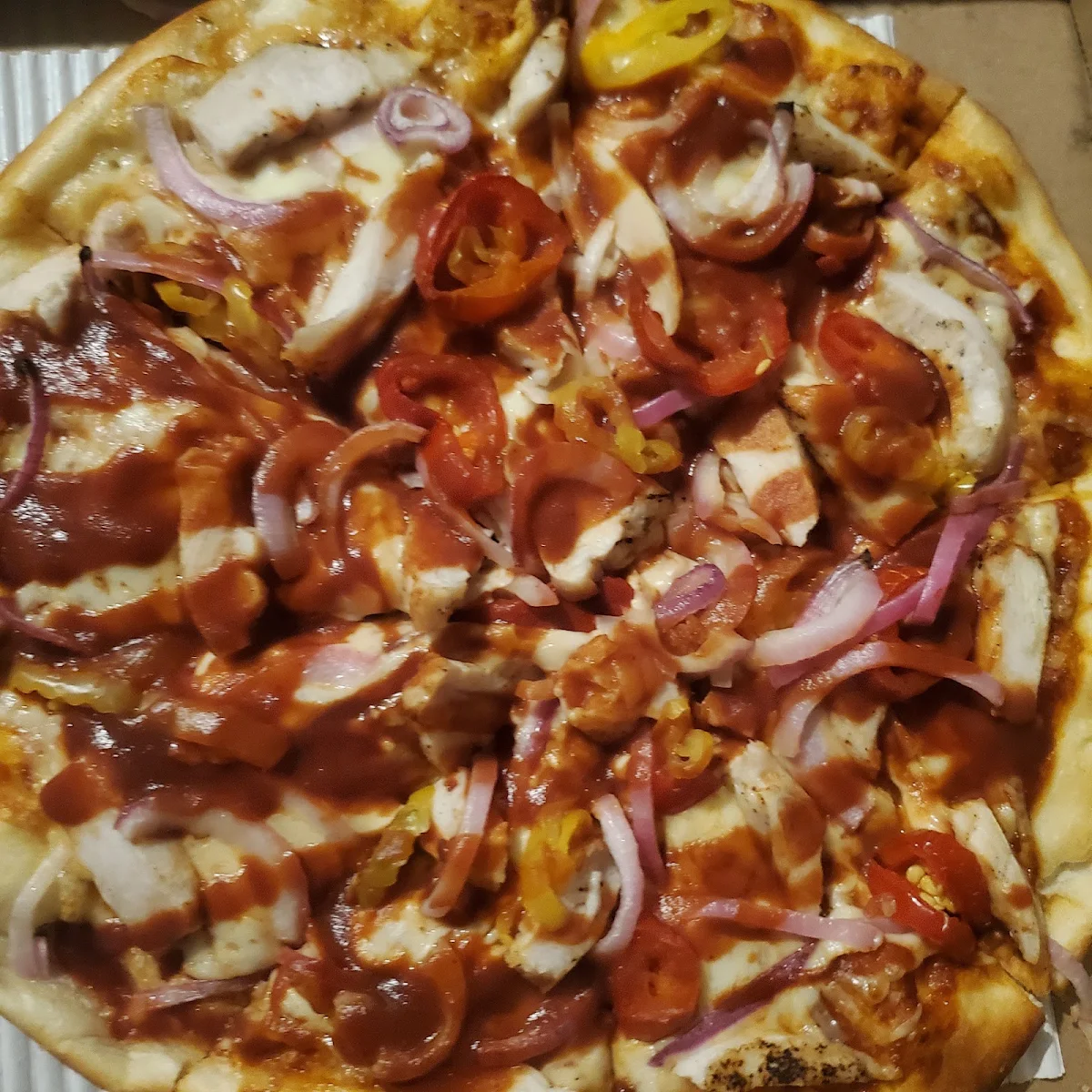 BBQ Chicken Pizza, POWER PIZZA