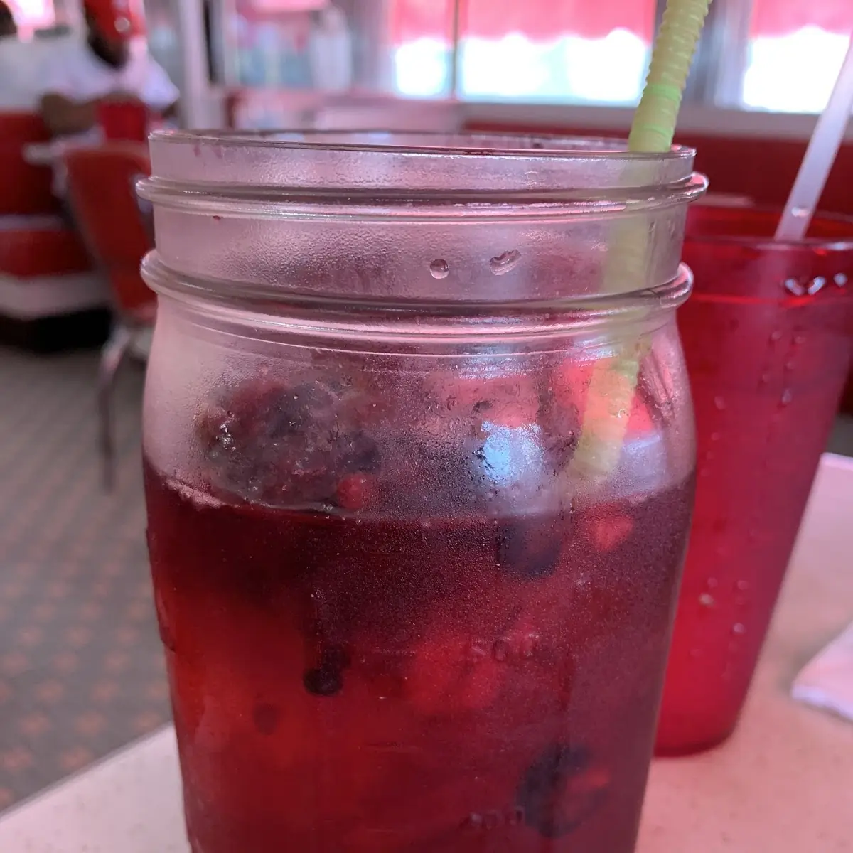 Homemade Raspberry Iced Tea