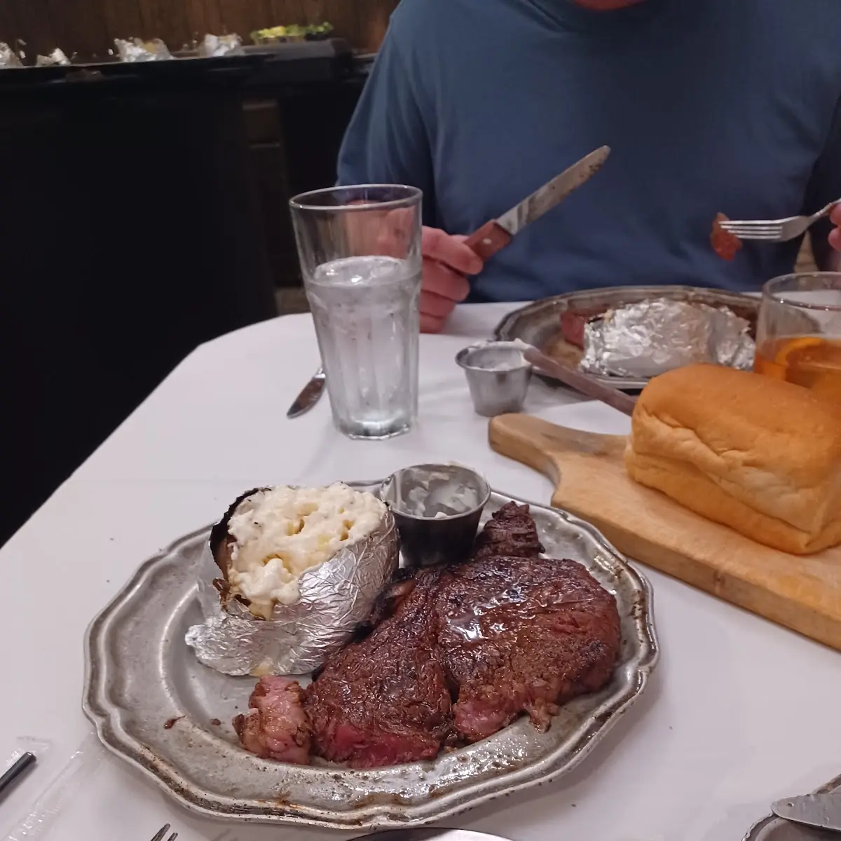 Ribeye Steak and Baked Potato