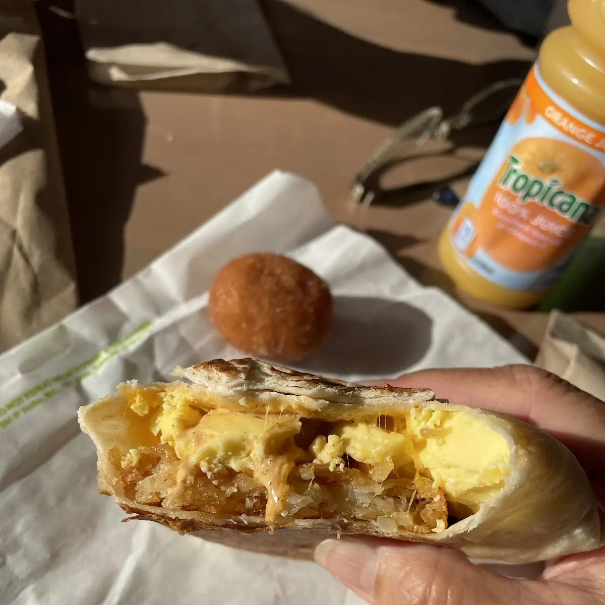 Hash Brown and Egg