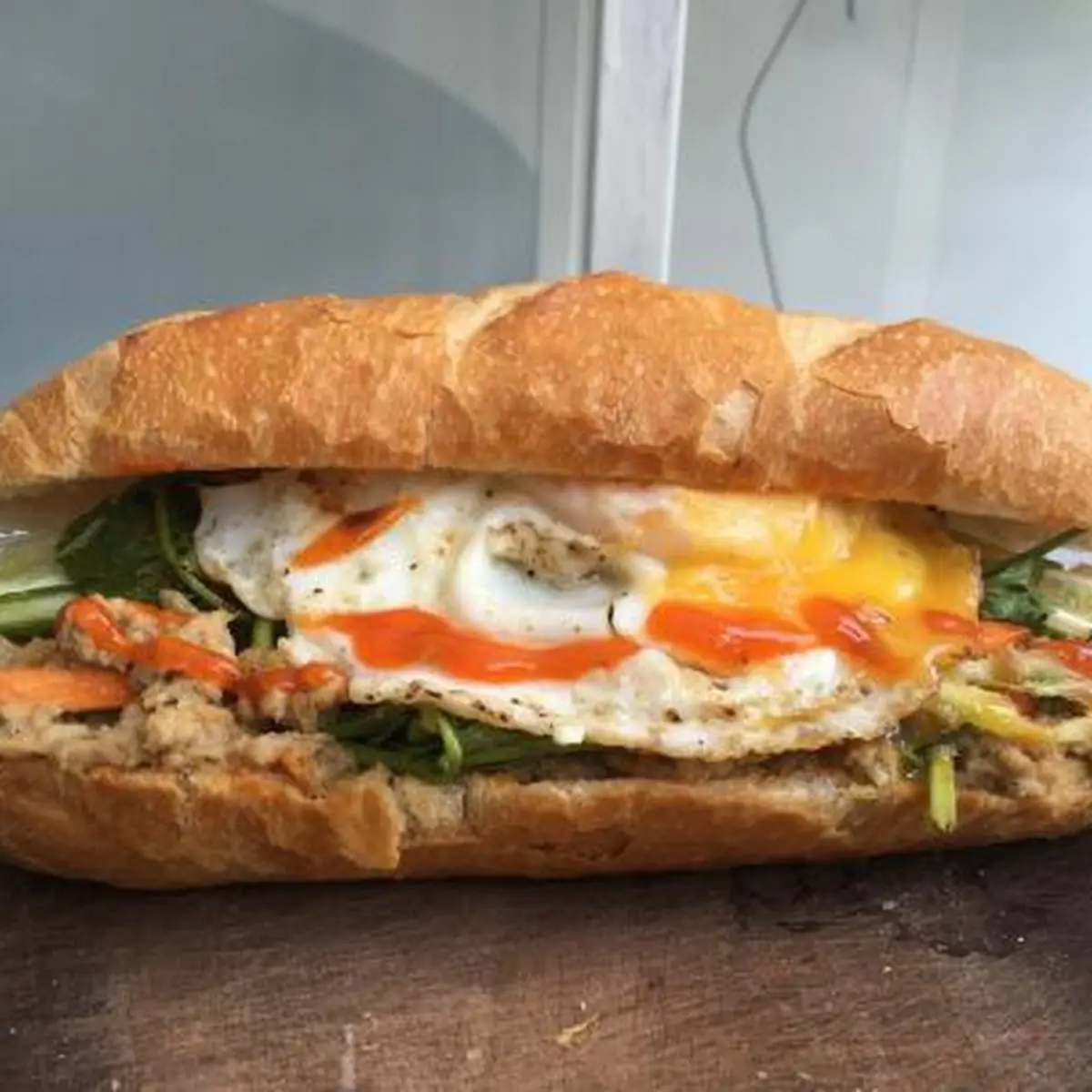 B6 BMB Special Banh MI Trung Thit Pate