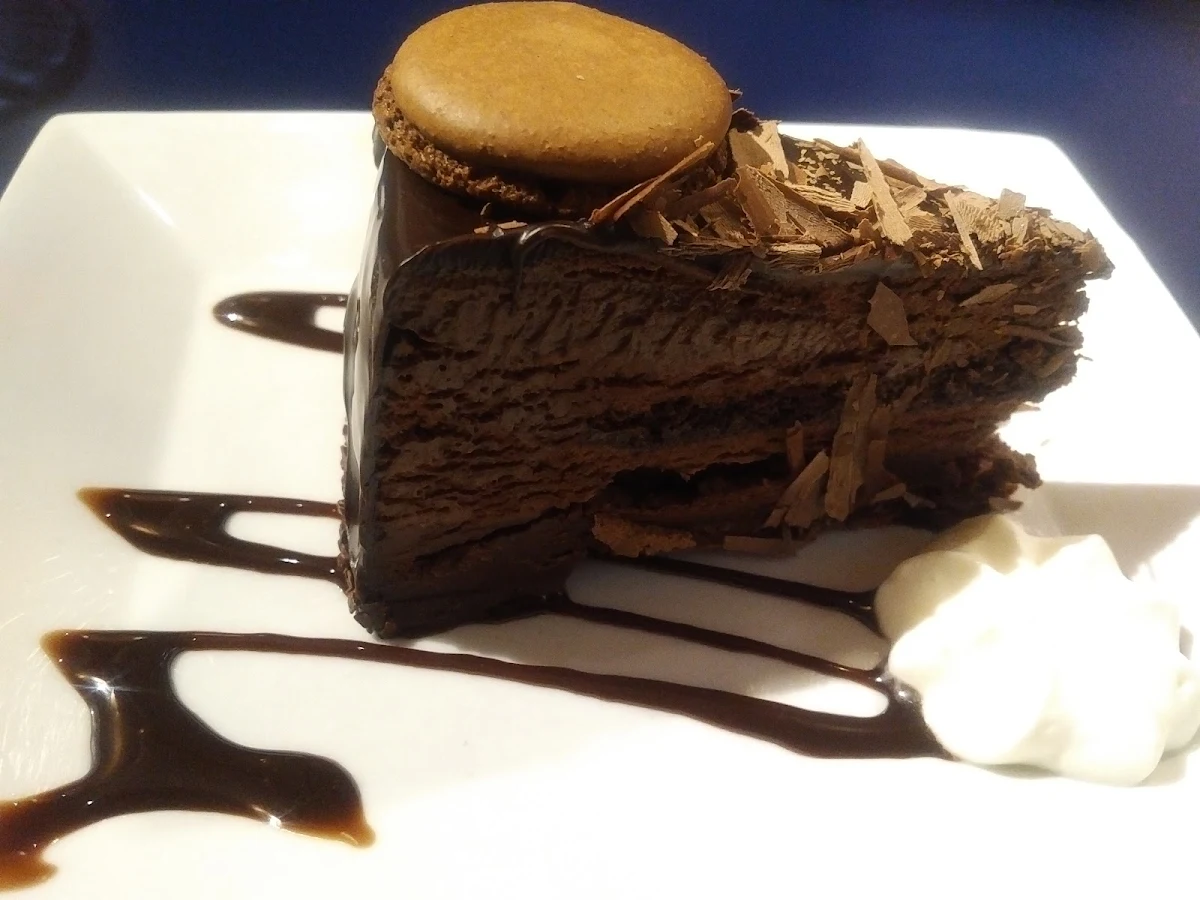 Intensely Chocolate Mousse Cake