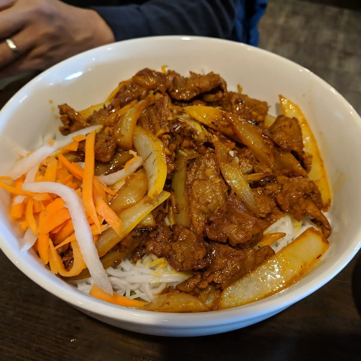 Grilled Pork and Egg Roll Bun