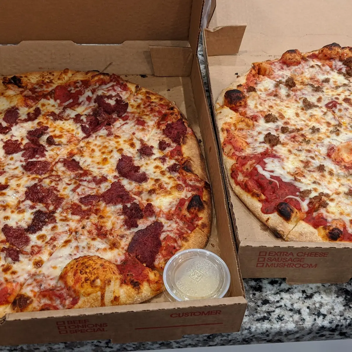 16 Large Pepperoni Pizza