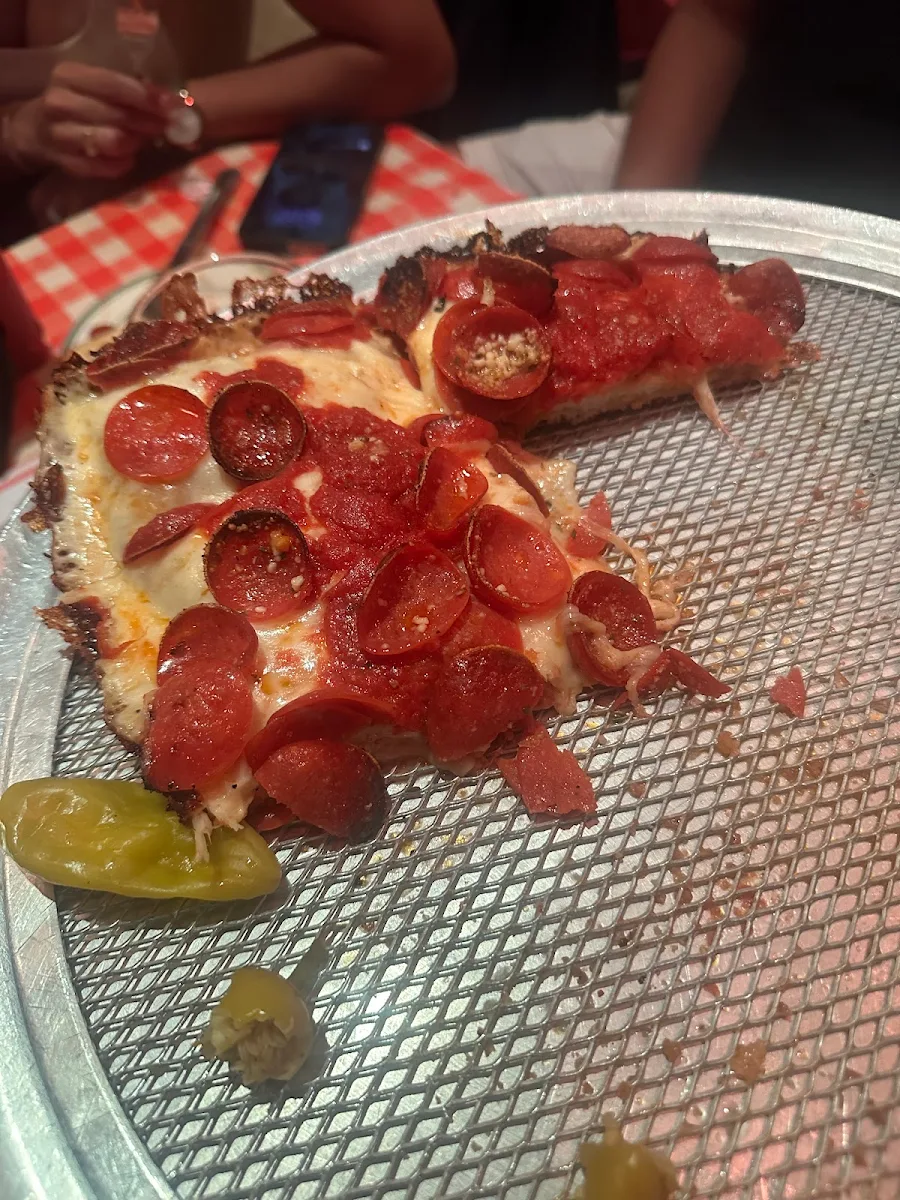Detroit-Style Pepperoni Pizza