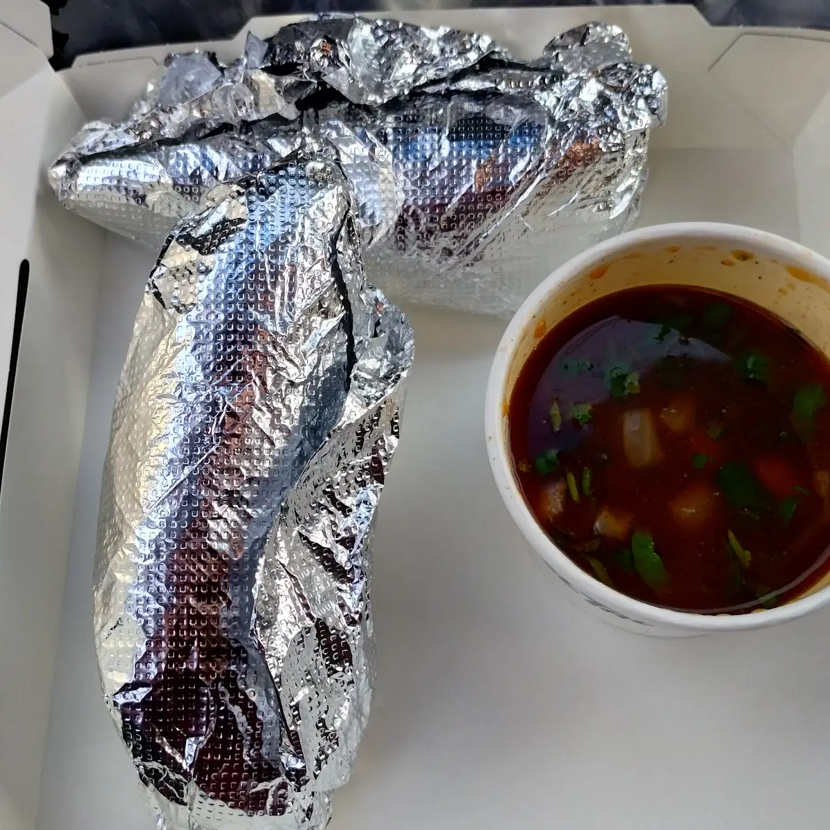 Birria Taco with Dipping Sauce