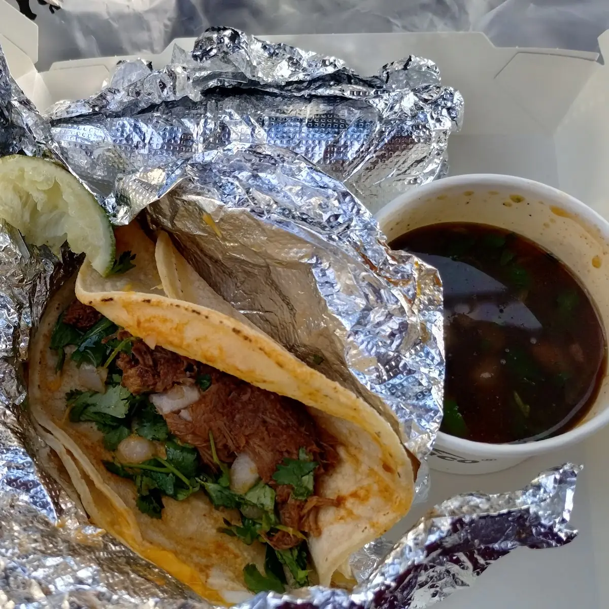 Cheesy Birria Taco