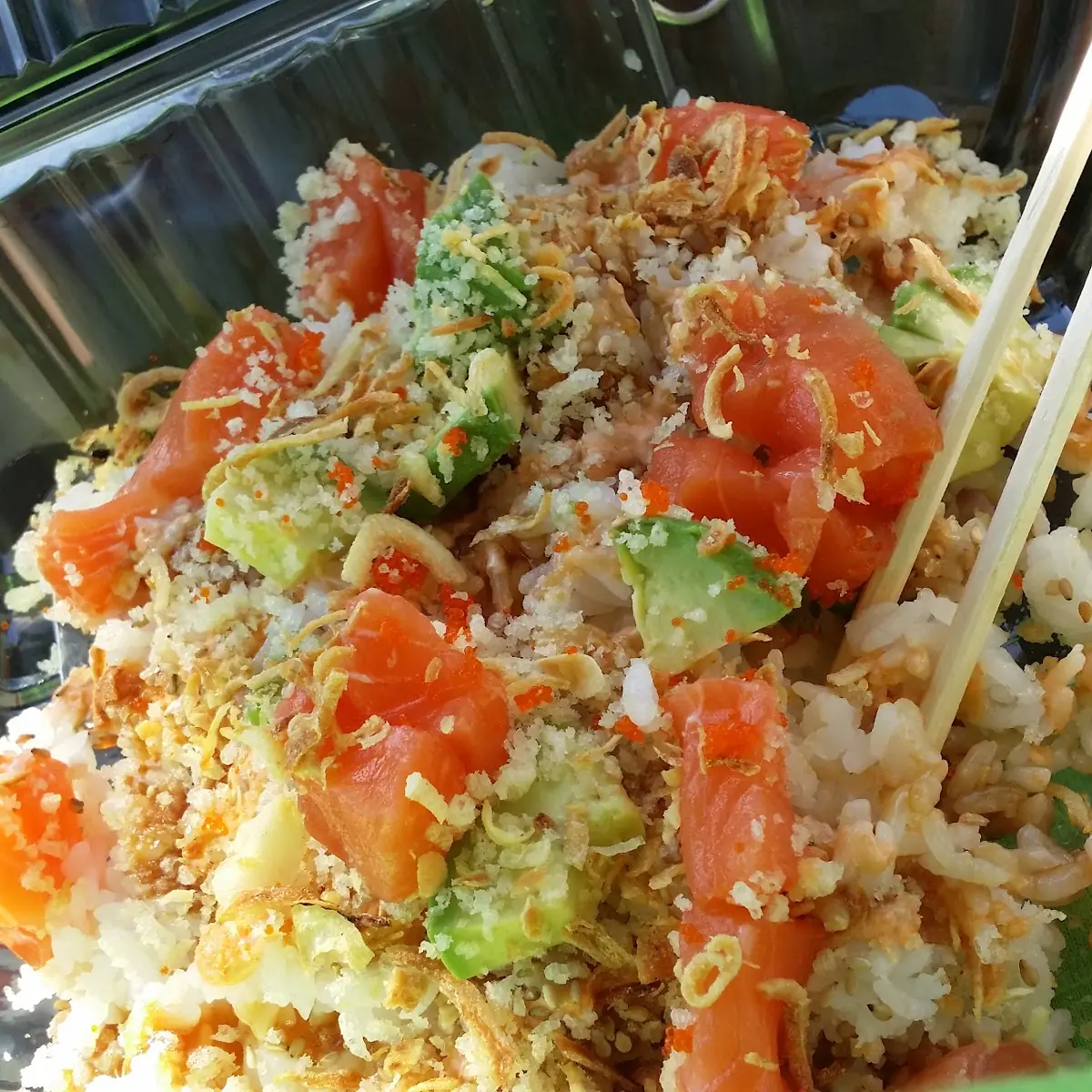 Salmon Sushi Rice