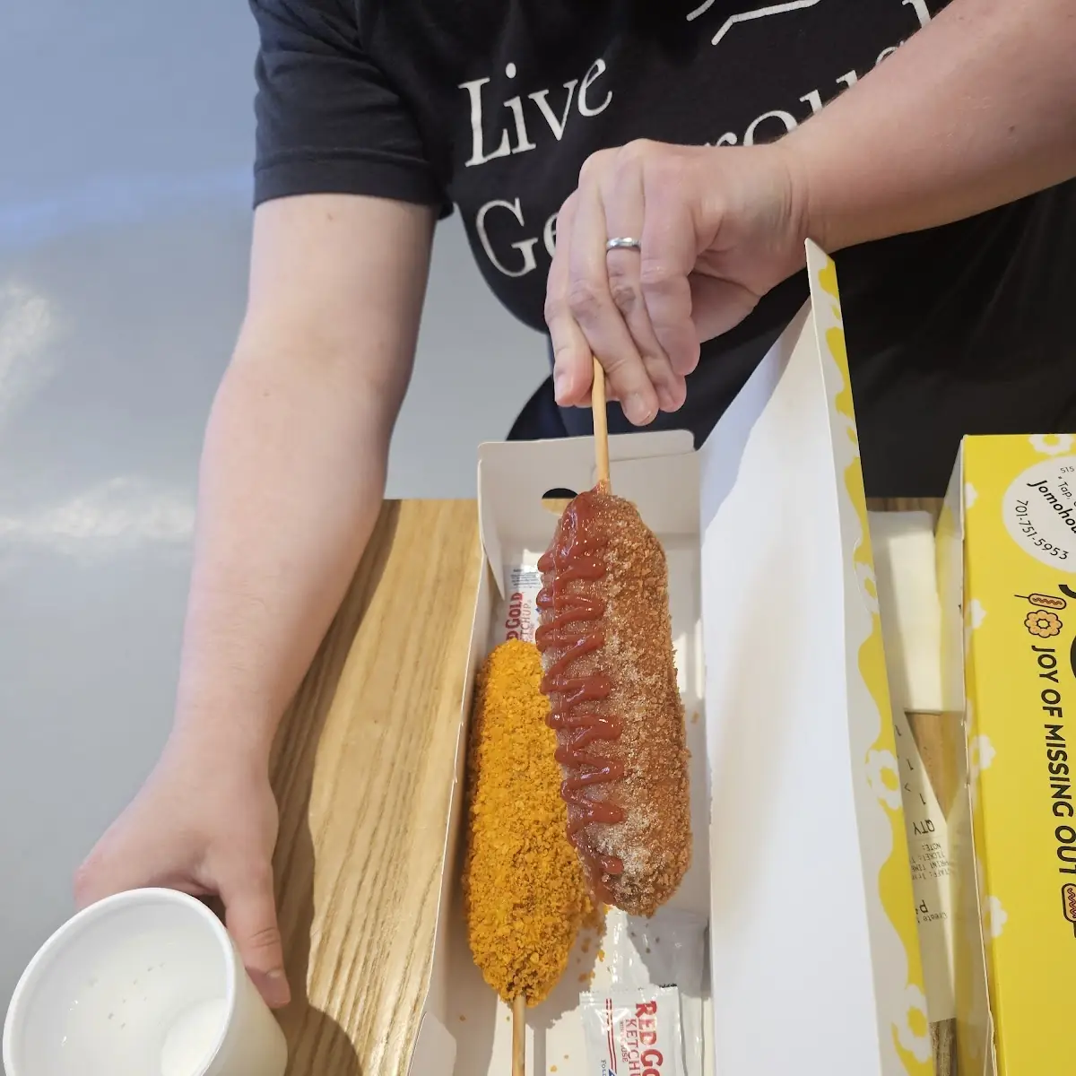 Nachos Cheese Corn Dog
